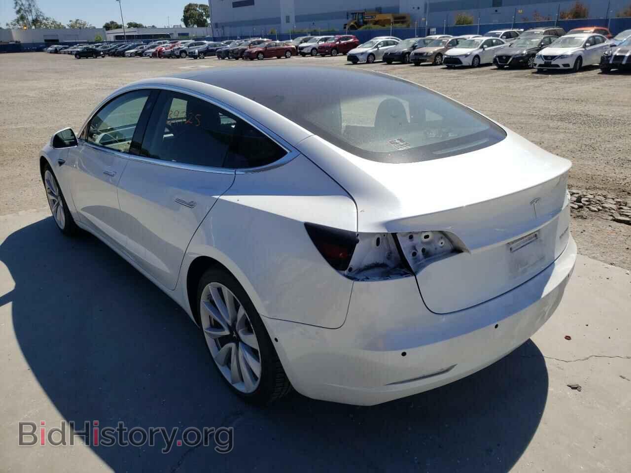 2020 TESLA MODEL 3 - VIN: 5YJ3E1EB3LF621687 - Фото 3