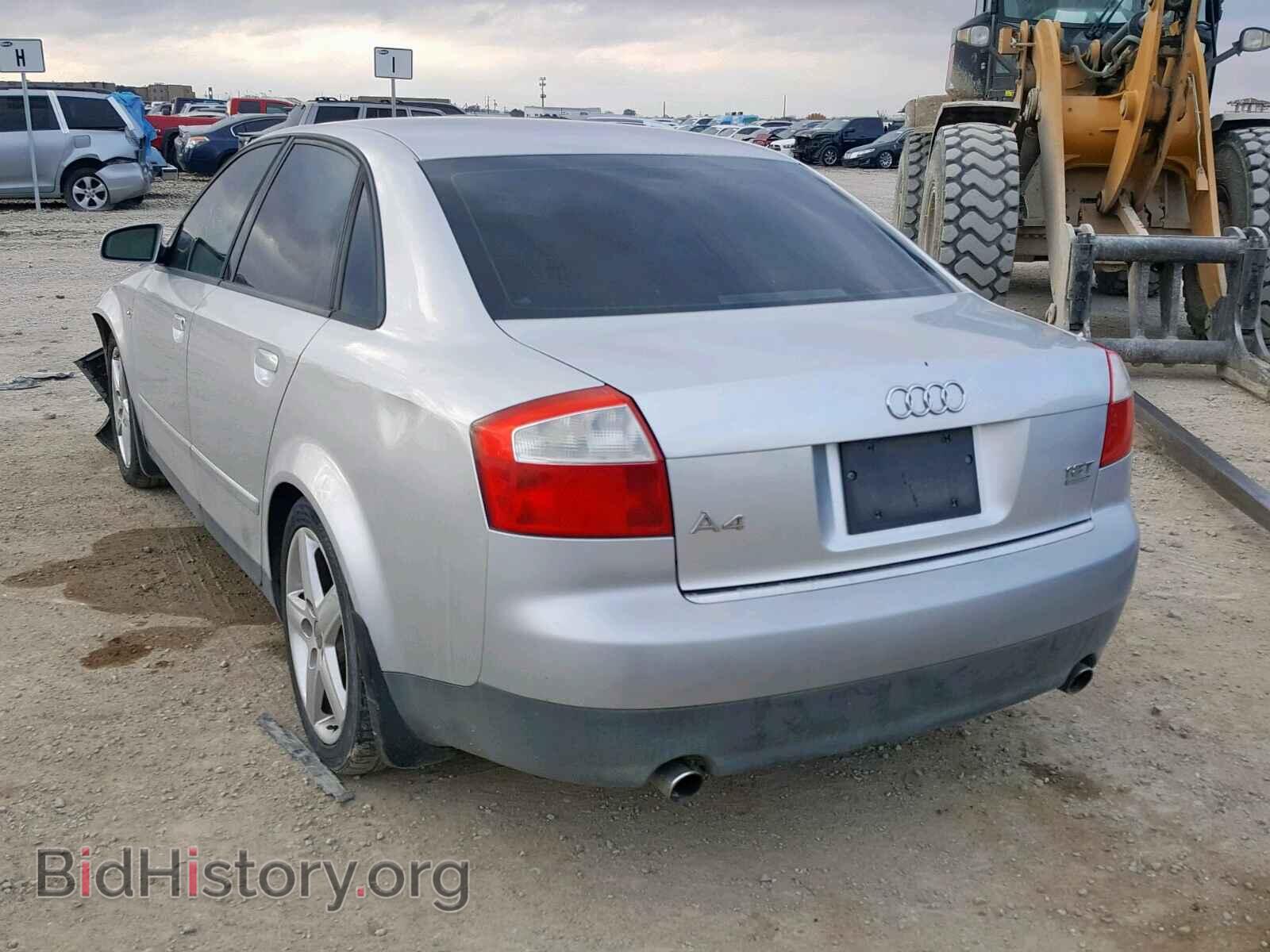 2002 AUDI A4 - VIN: WAULC68E82A253570 - Фото 3