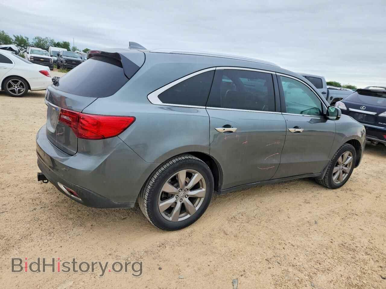 2014 ACURA MDX - VIN: 5FRYD3H81EB011020 - Фото 3