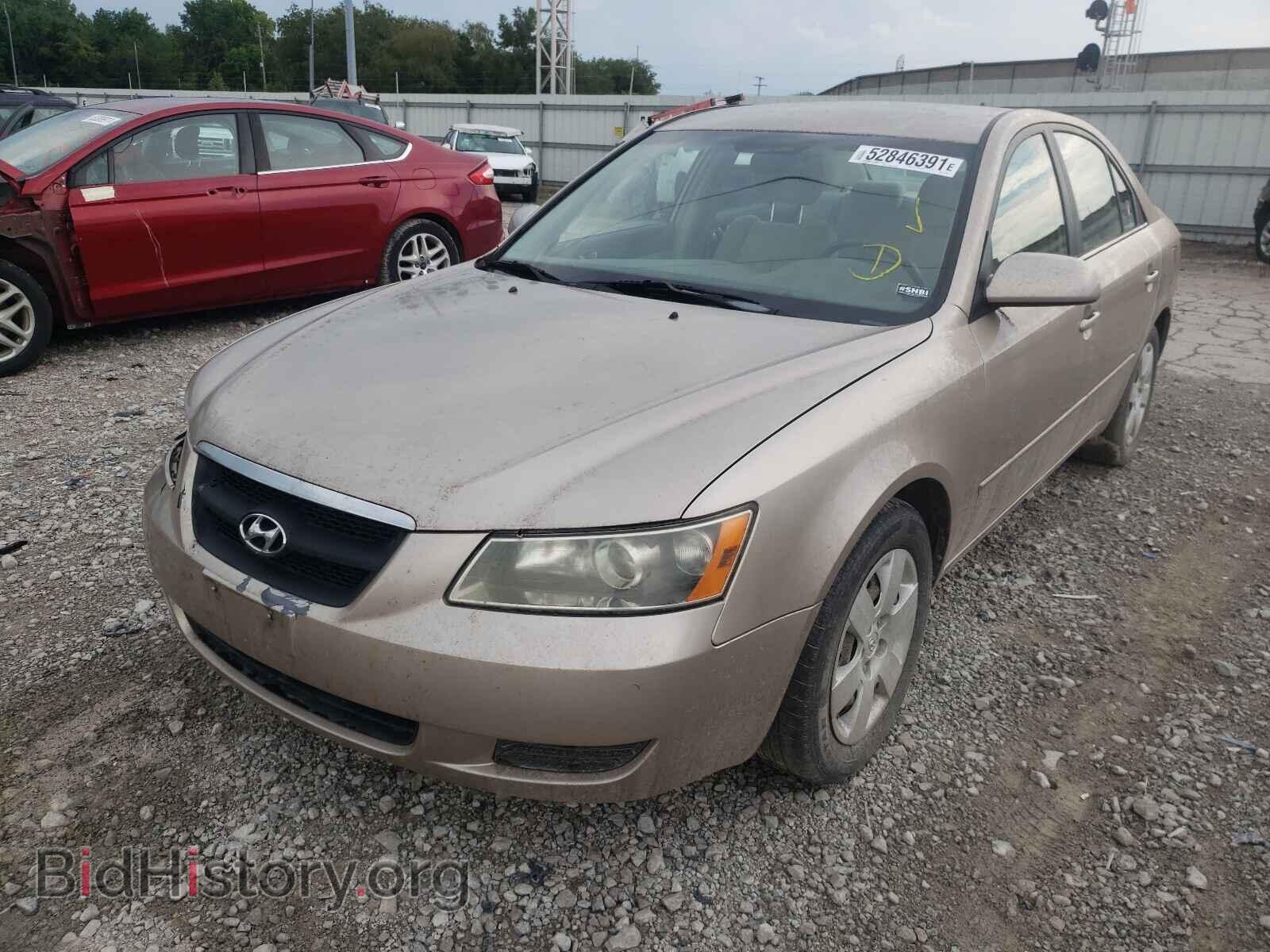 2007 HYUNDAI SONATA - VIN: 5NPET46C67H257442 - Фото 2