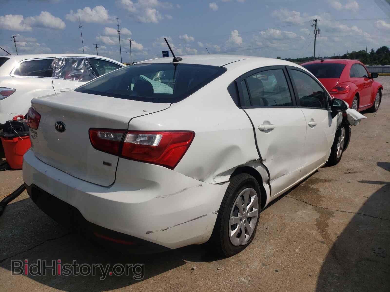 2015 KIA RIO - VIN: KNADM4A38F6427435 - Фото 4