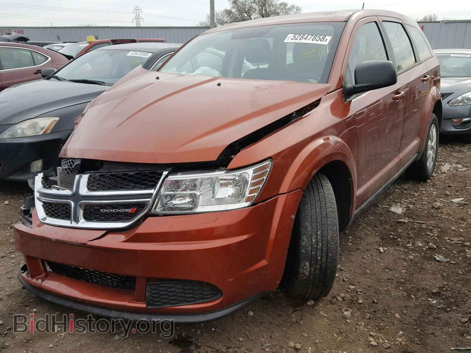 2014 DODGE JOURNEY SE - VIN: 3C4PDCAB2ET183335 - Фото 2