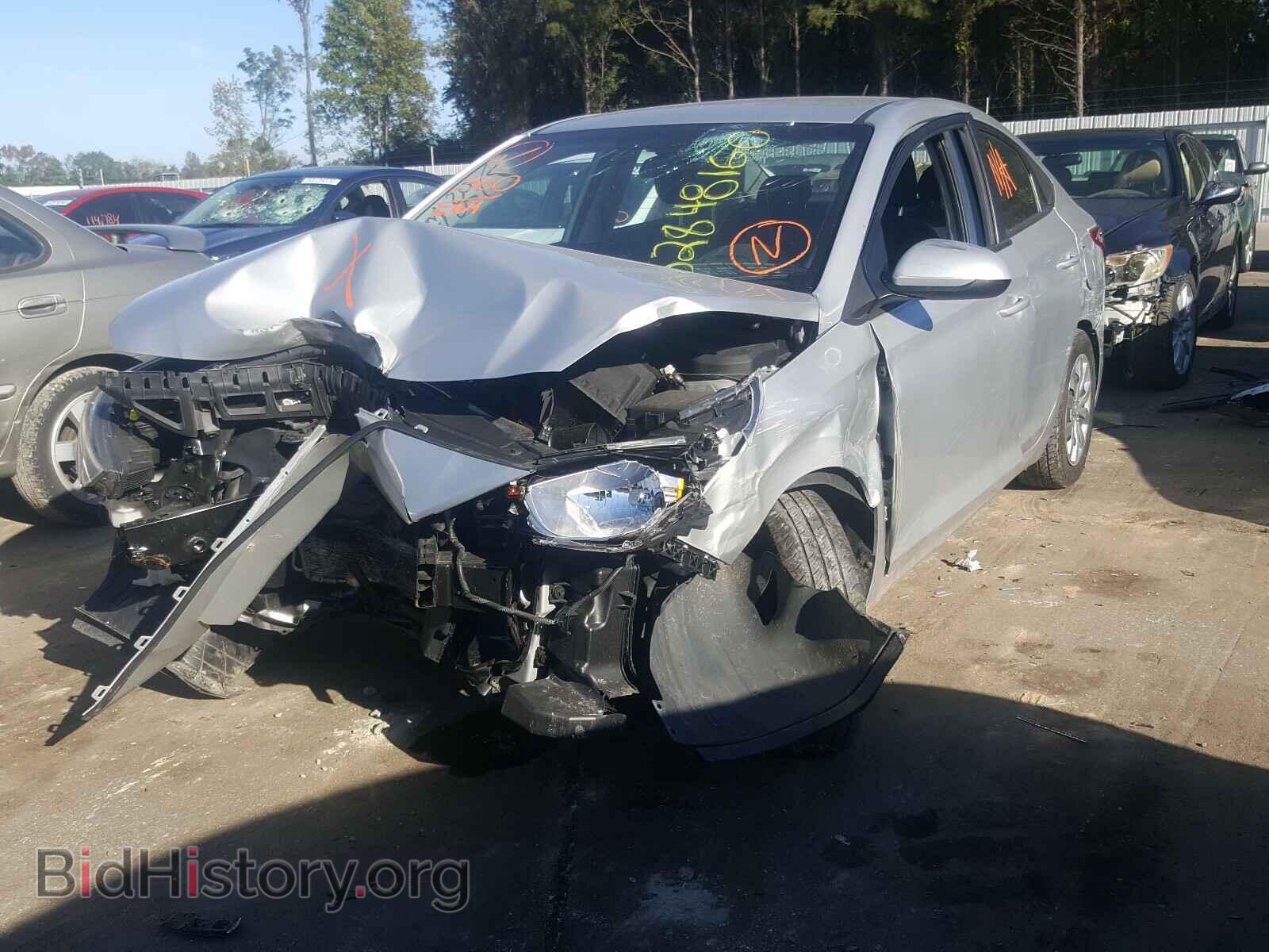 2018 HYUNDAI ACCENT - VIN: 3KPC24A3XJE023155 - Фото 2