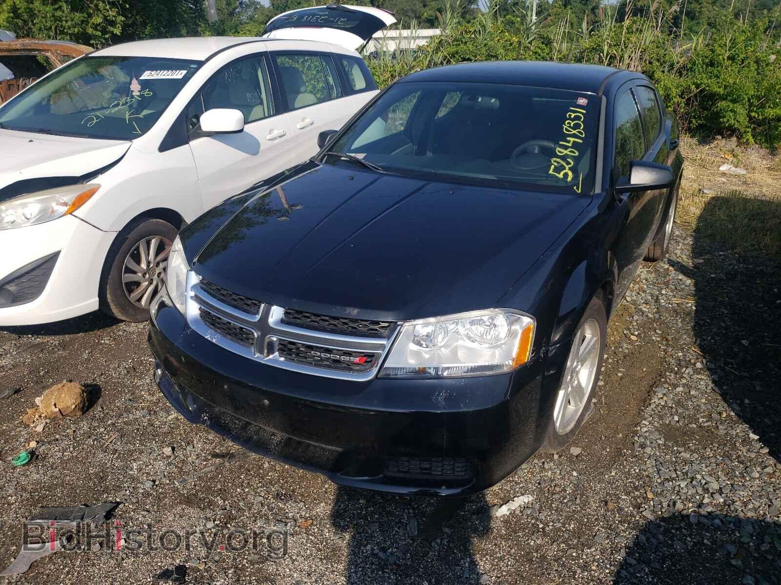 2013 DODGE AVENGER - VIN: 1C3CDZAB8DN536102 - Фото 2