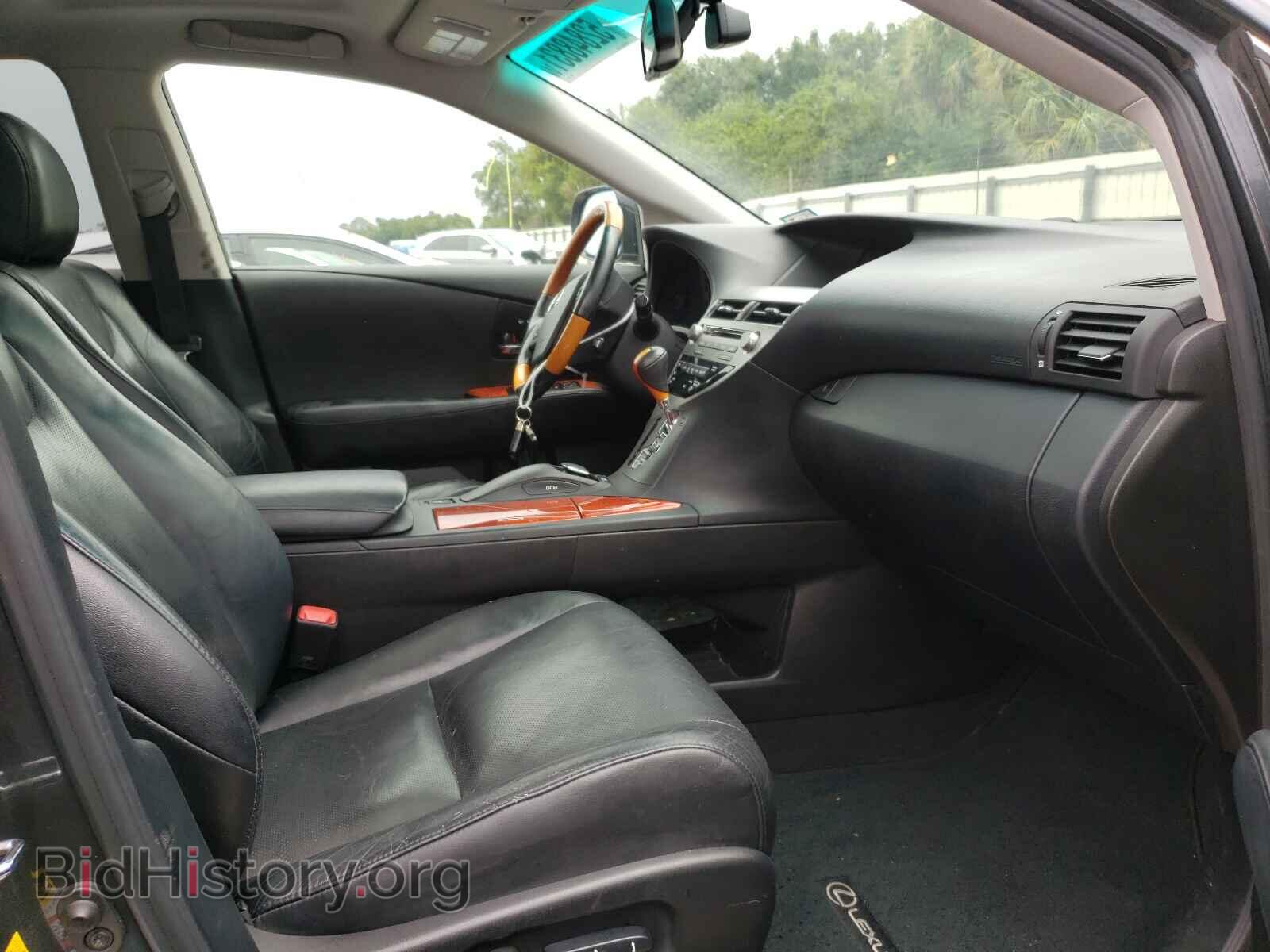 2010 LEXUS RX350 - VIN: 2T2BK1BA8AC019364 - Фото 5