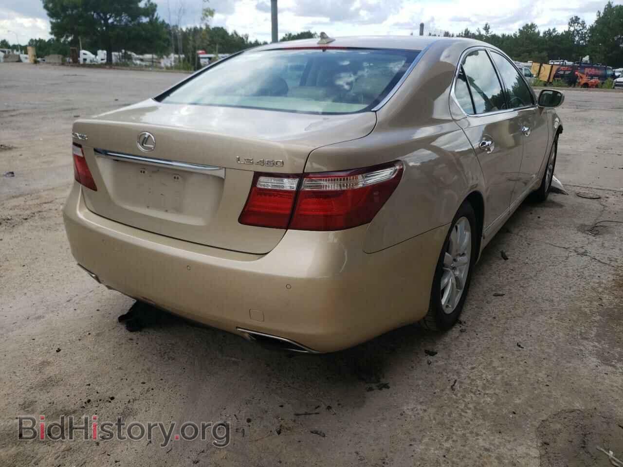 2007 LEXUS LS460 - VIN: JTHBL46F675043000 - Фото 4