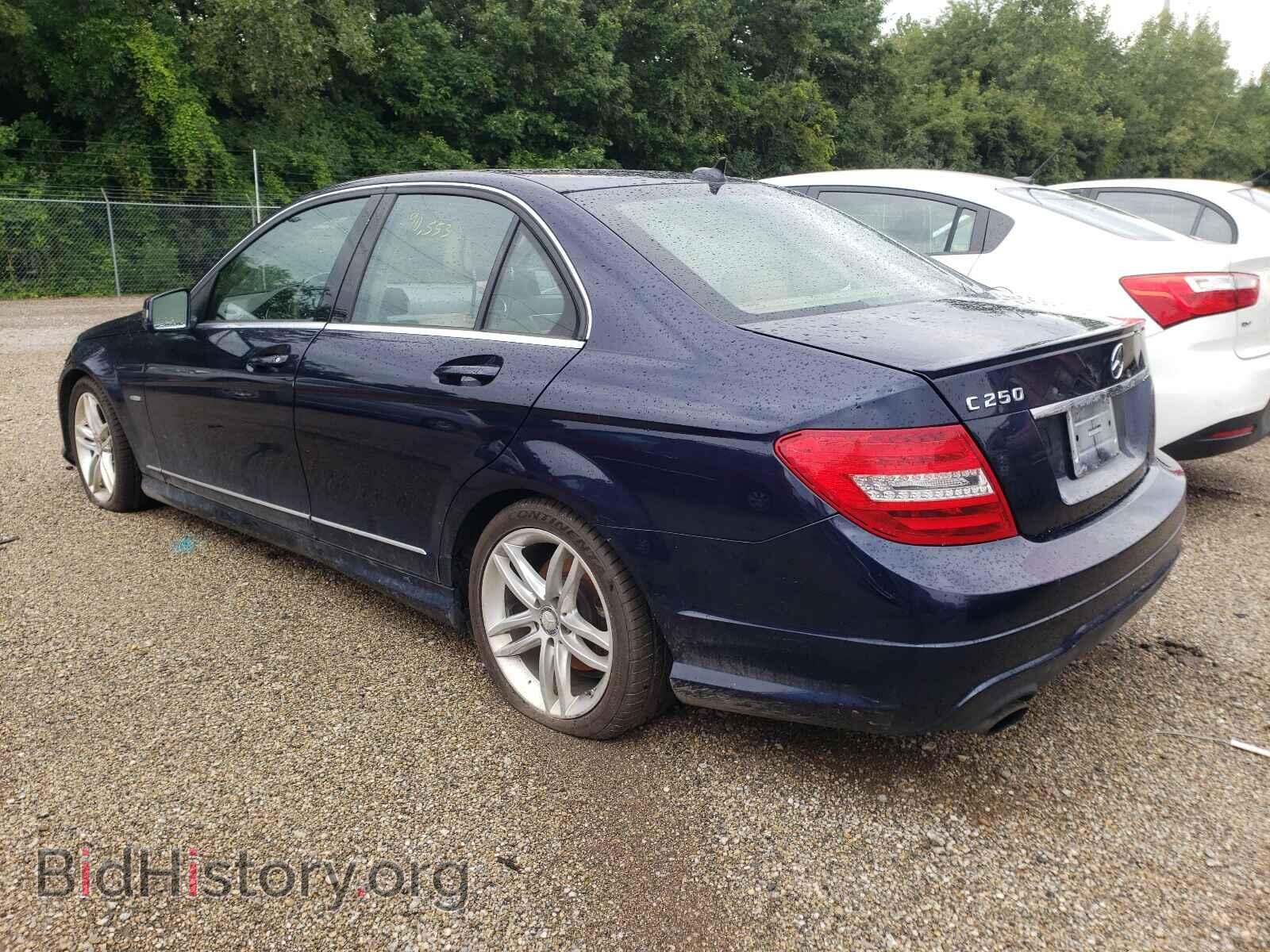 2012 MERCEDES-BENZ C-CLASS - VIN: WDDGF4HB5CR224476 - Фото 3