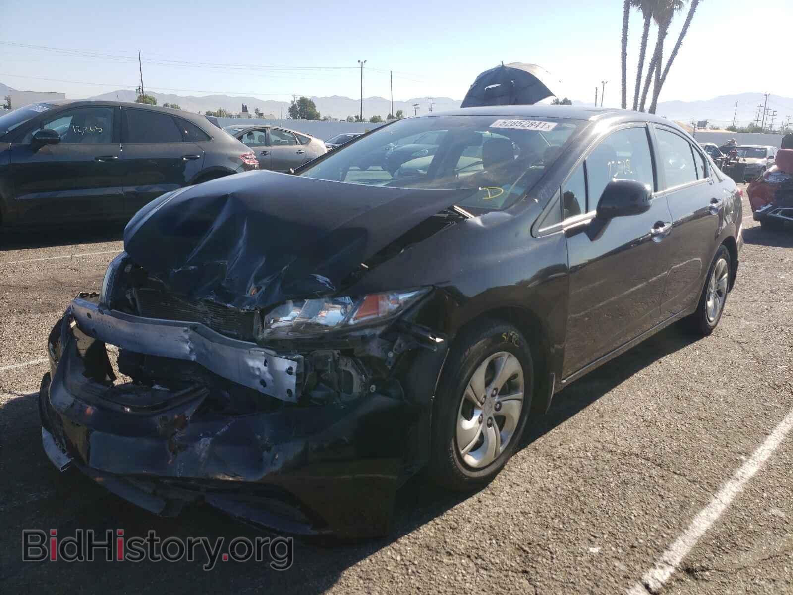 2013 HONDA CIVIC - VIN: 19XFB2F52DE247245 - Фото 2