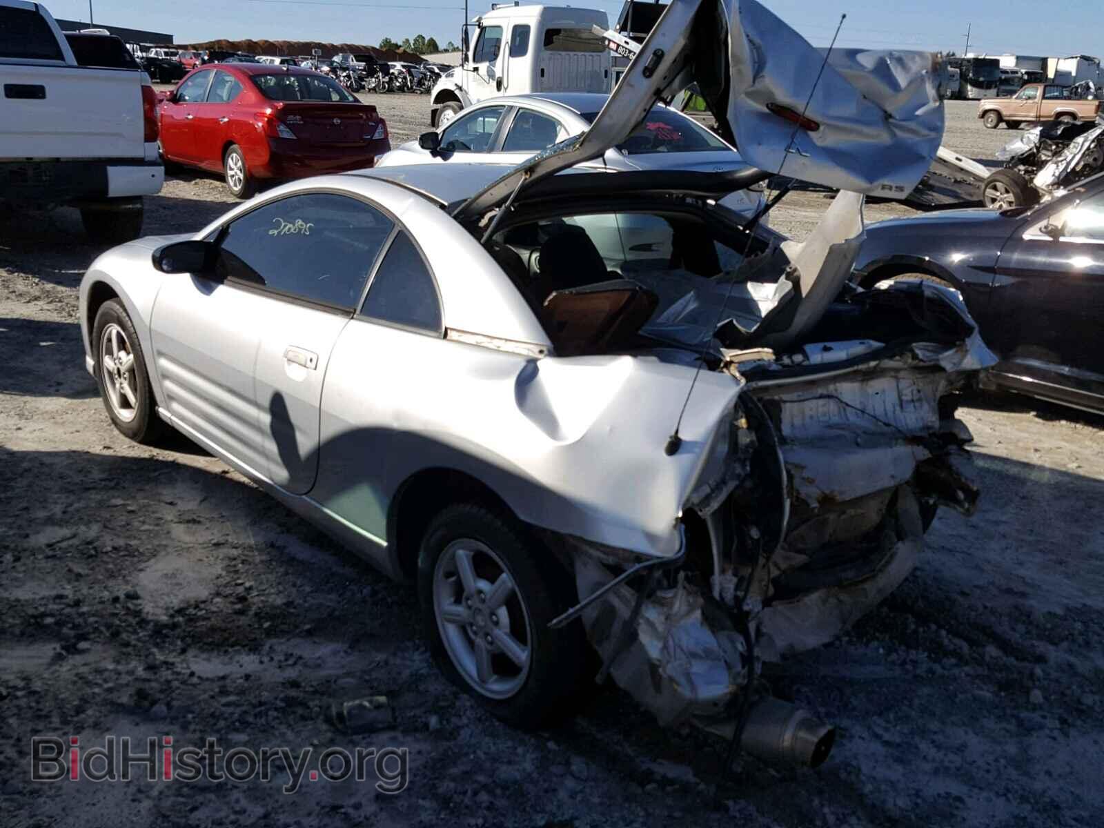 2002 MITSUBISHI ECLIPSE - VIN: 4A3AC34G52E105186 - Фото 3