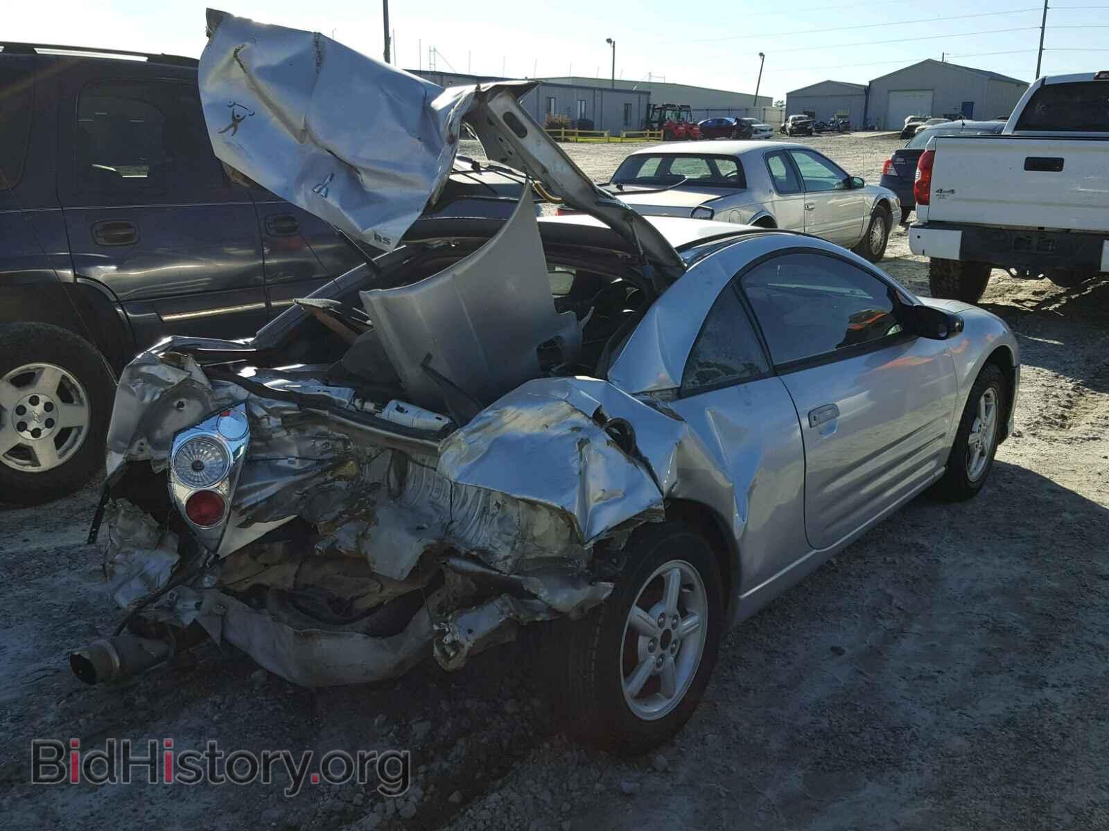 2002 MITSUBISHI ECLIPSE - VIN: 4A3AC34G52E105186 - Фото 4