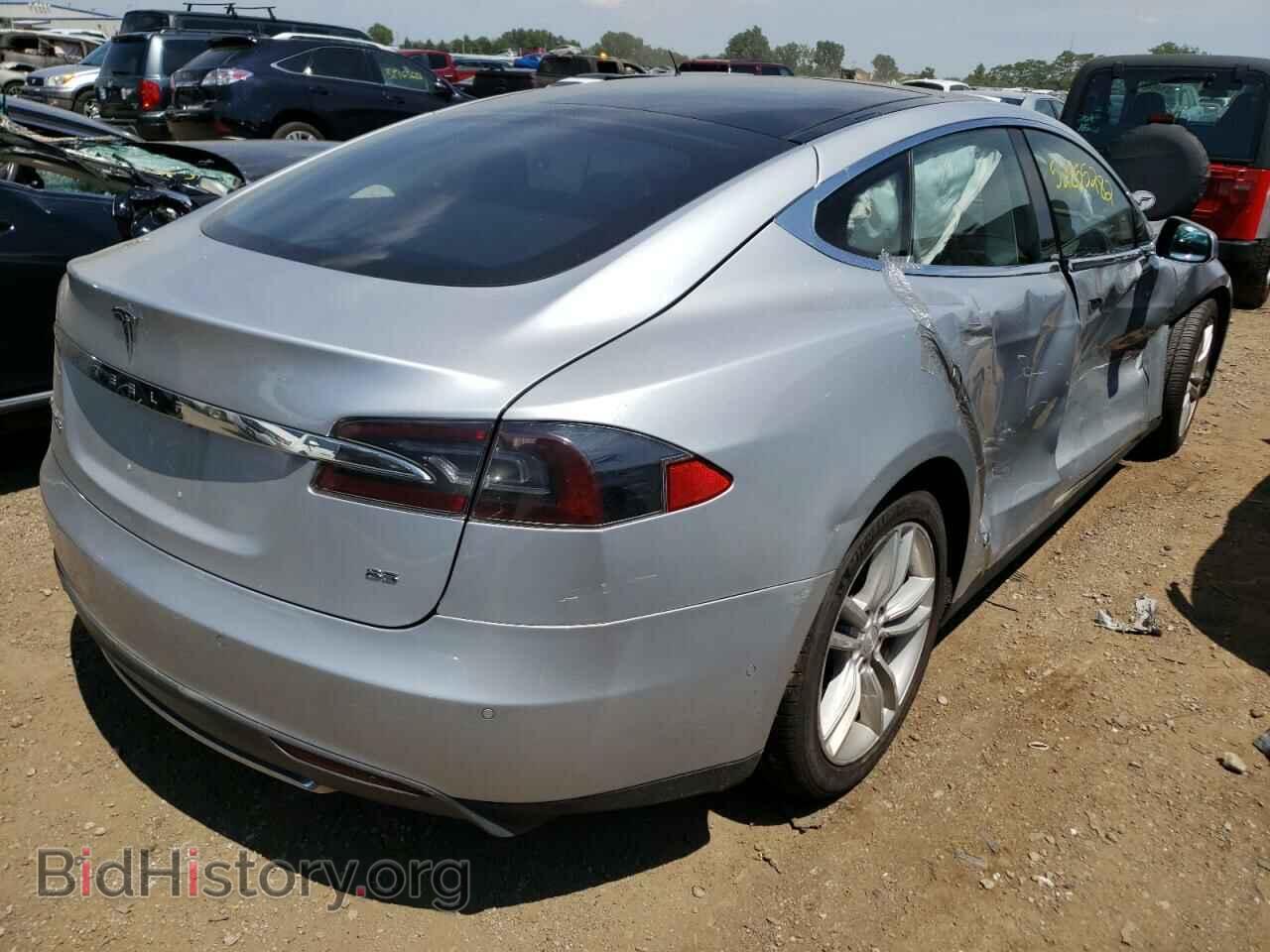 2014 TESLA MODEL S - VIN: 5YJSA1H19EFP62289 - Фото 4