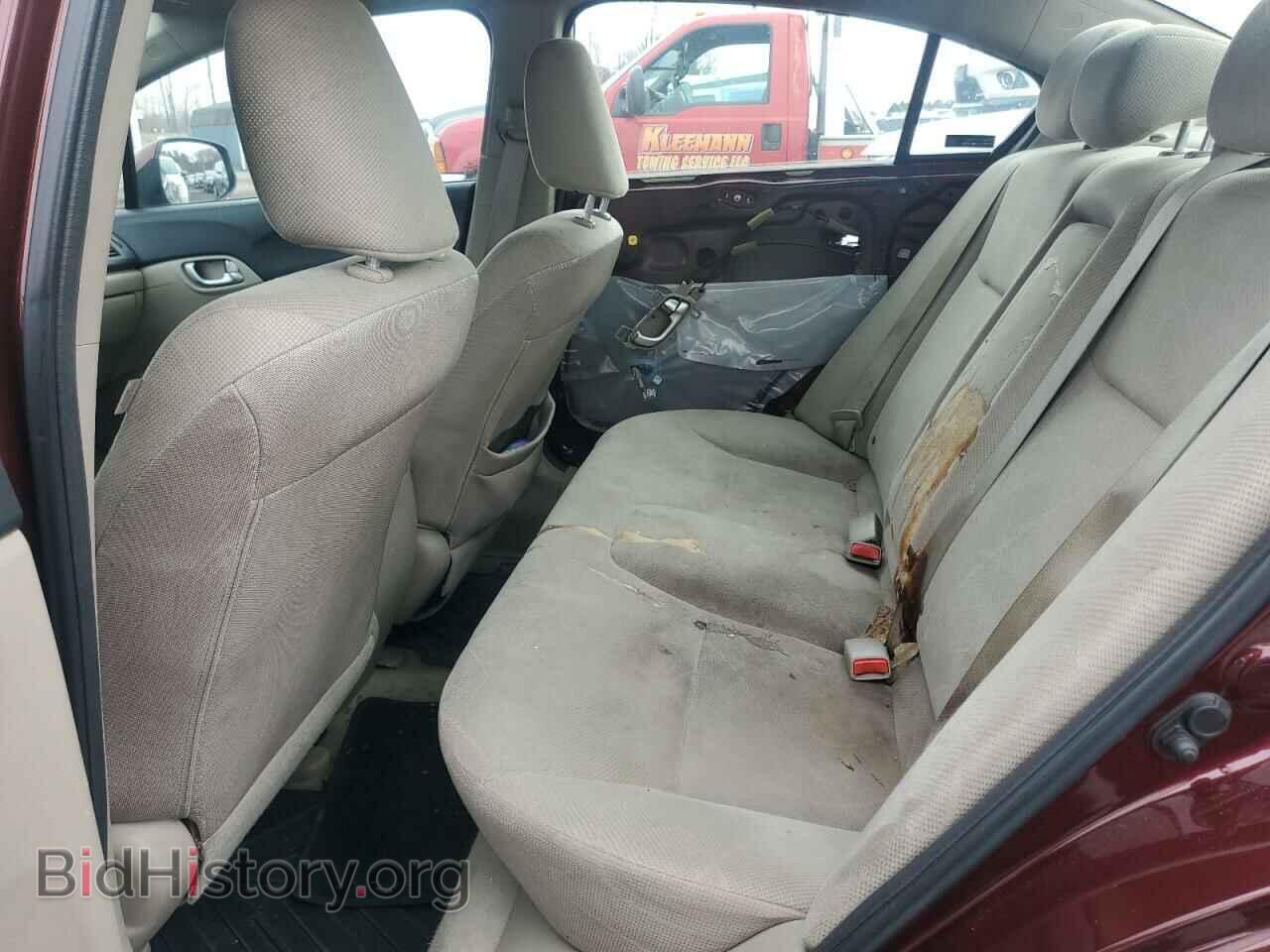2012 HONDA CIVIC - VIN: 19XFB2F85CE333447 - Фото 10