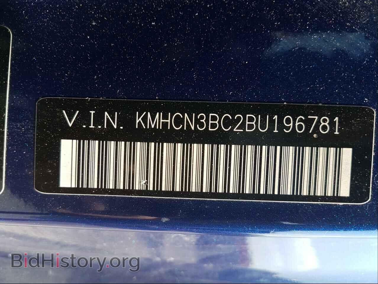 2011 HYUNDAI ACCENT - VIN: KMHCN3BC2BU196781 - Фото 10