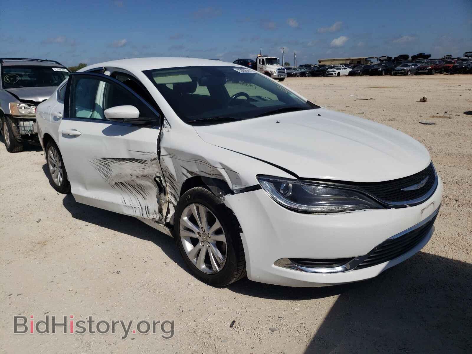 Фотография 1C3CCCAB2FN670087 - CHRYSLER 200 2015