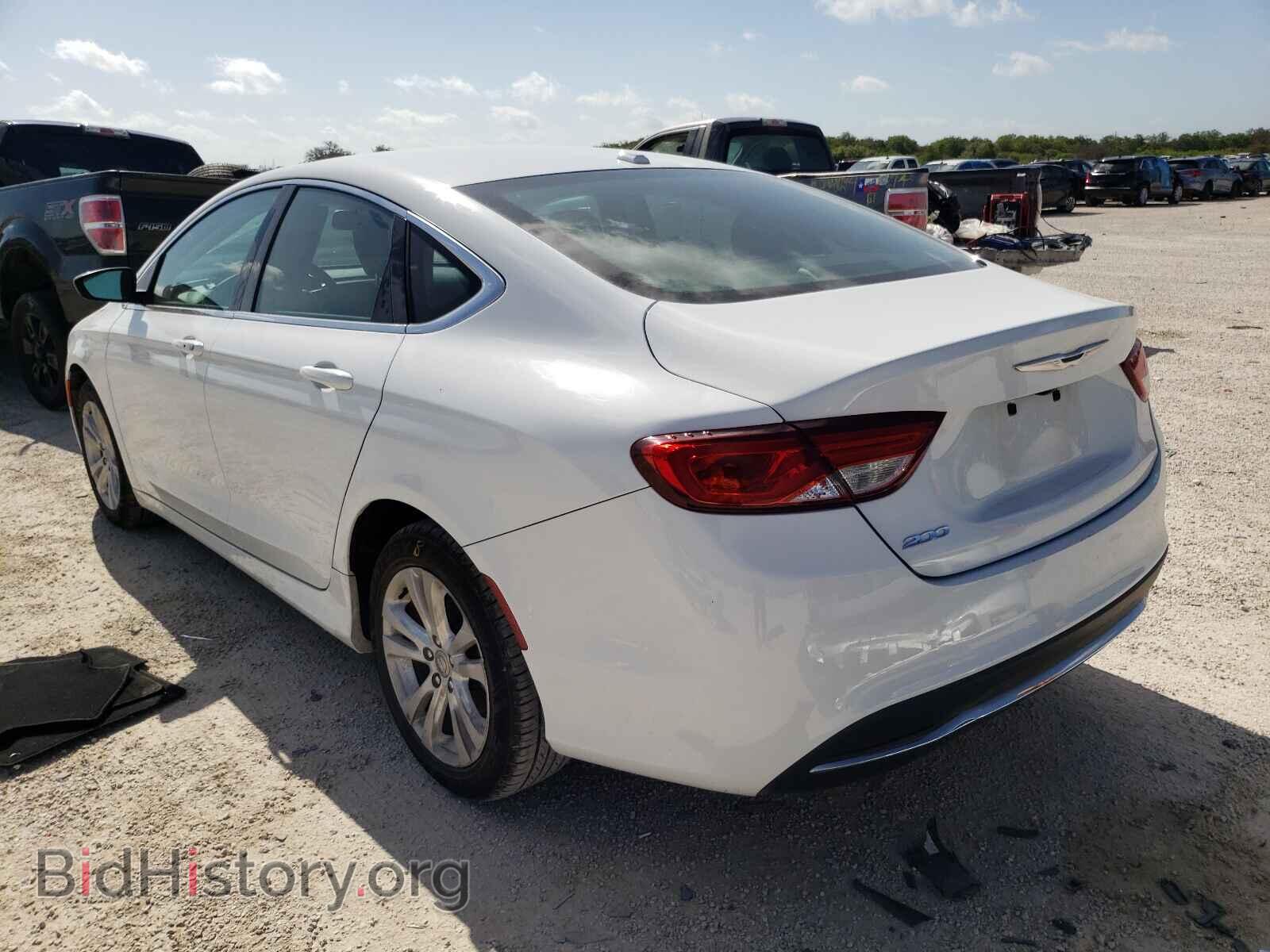 2015 CHRYSLER 200 - VIN: 1C3CCCAB2FN670087 - Фото 3