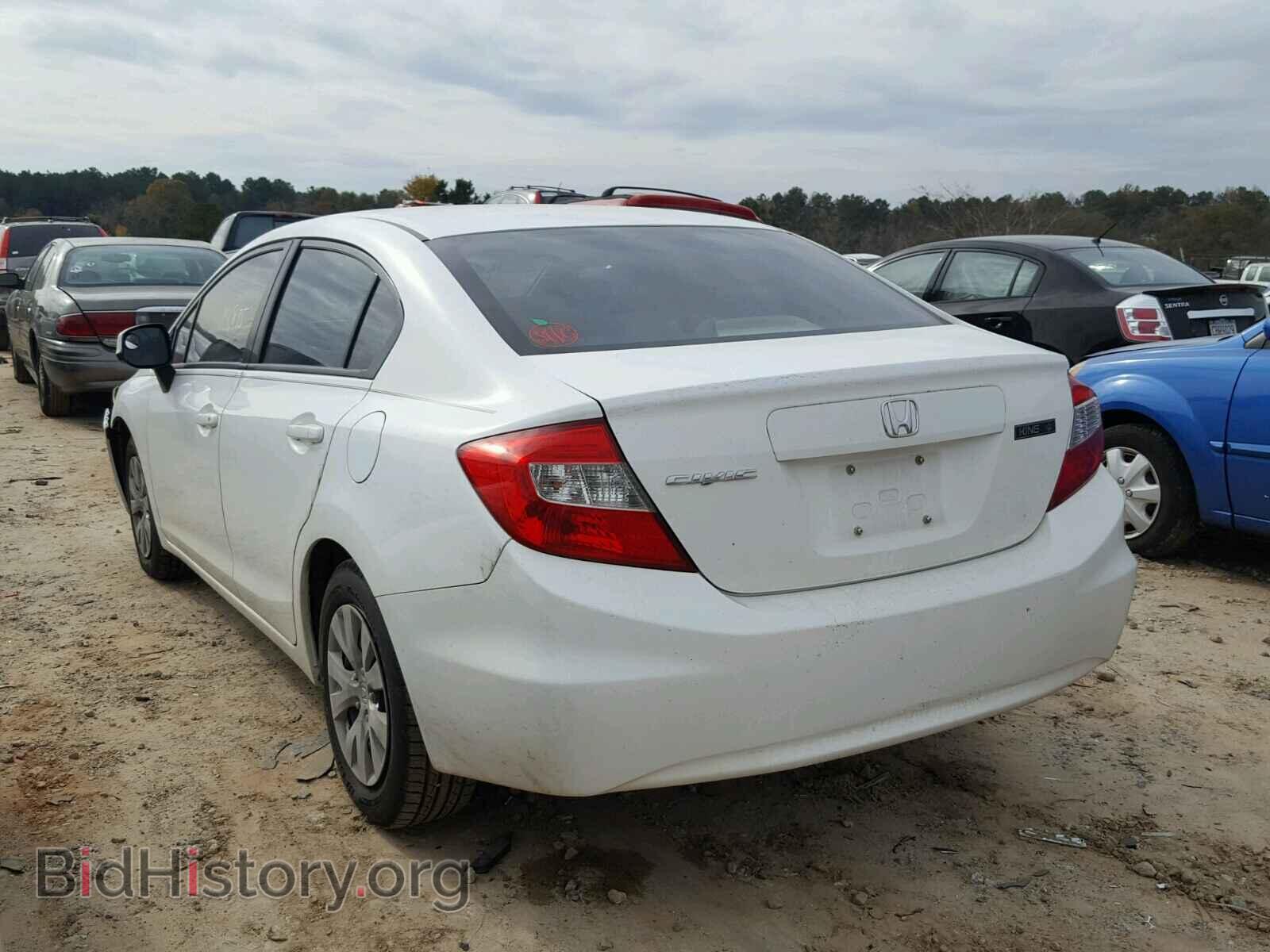2012 HONDA CIVIC LX - VIN: JHMFB2F50CS000204 - Фото 3