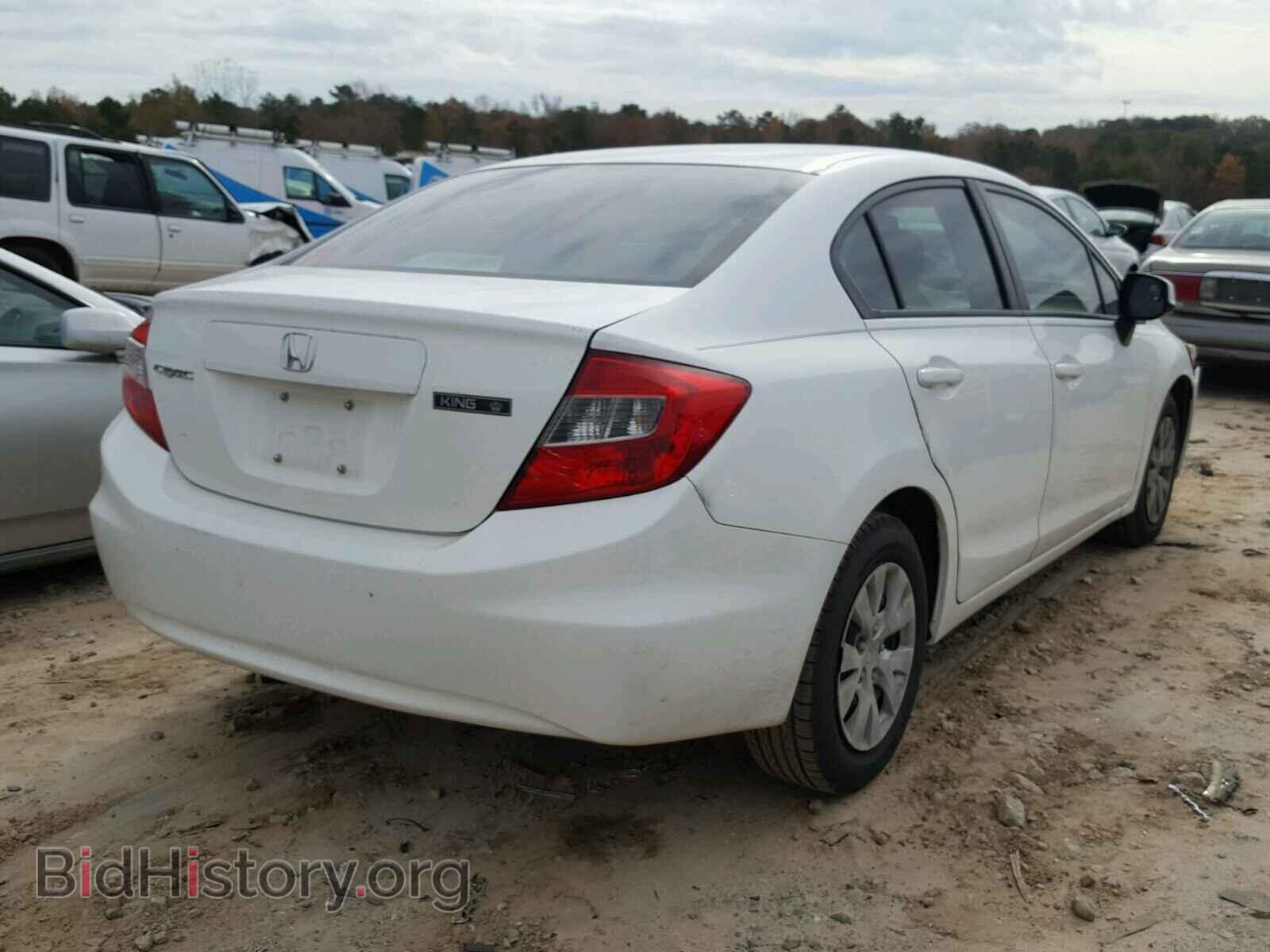 2012 HONDA CIVIC LX - VIN: JHMFB2F50CS000204 - Фото 4