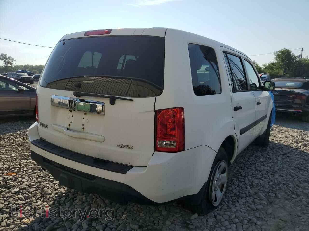 2013 HONDA PILOT - VIN: 5FNYF4H20DB070796 - Фото 4