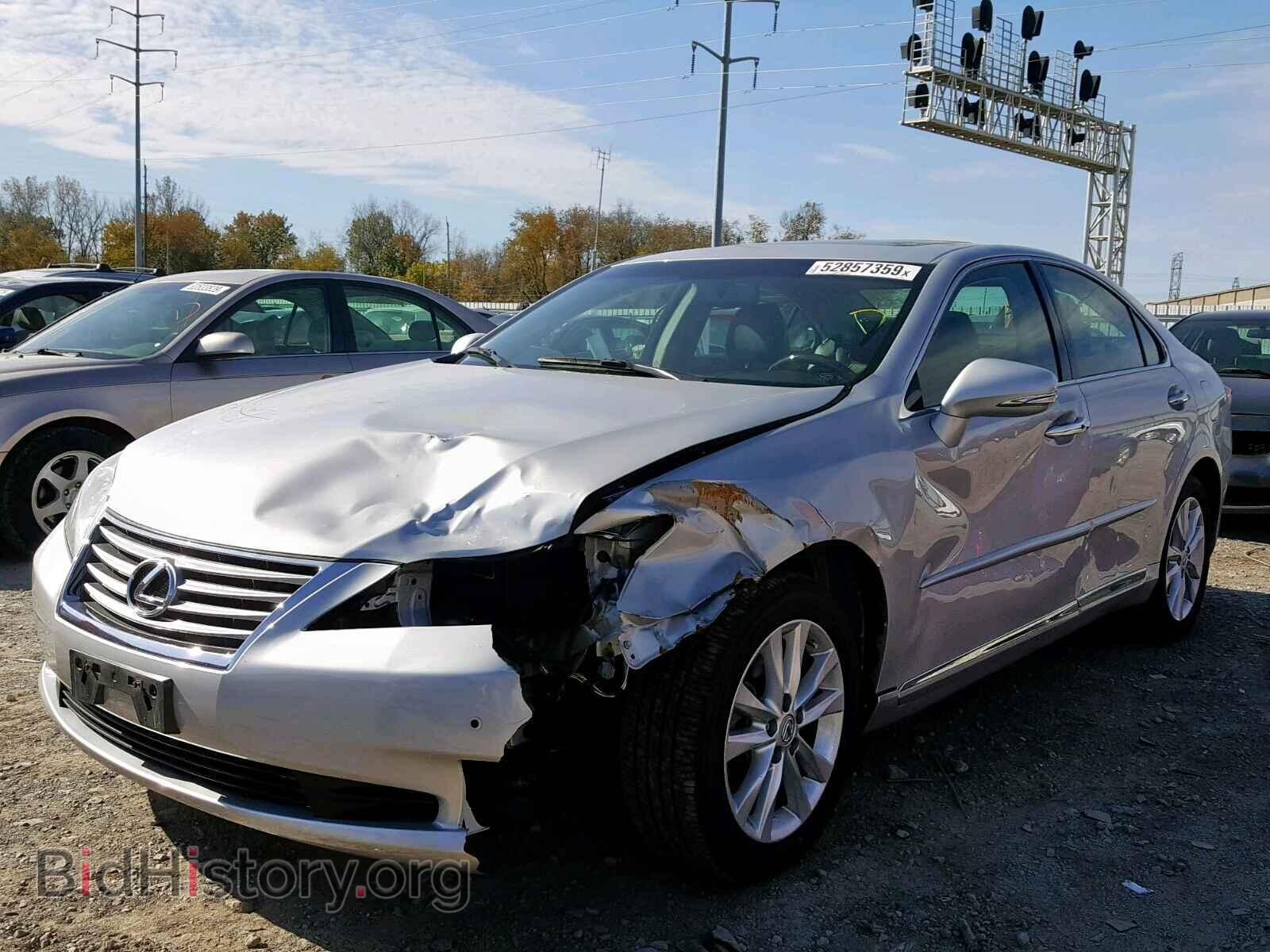 2011 LEXUS ES350 - VIN: JTHBK1EG1B2432276 - Фото 2
