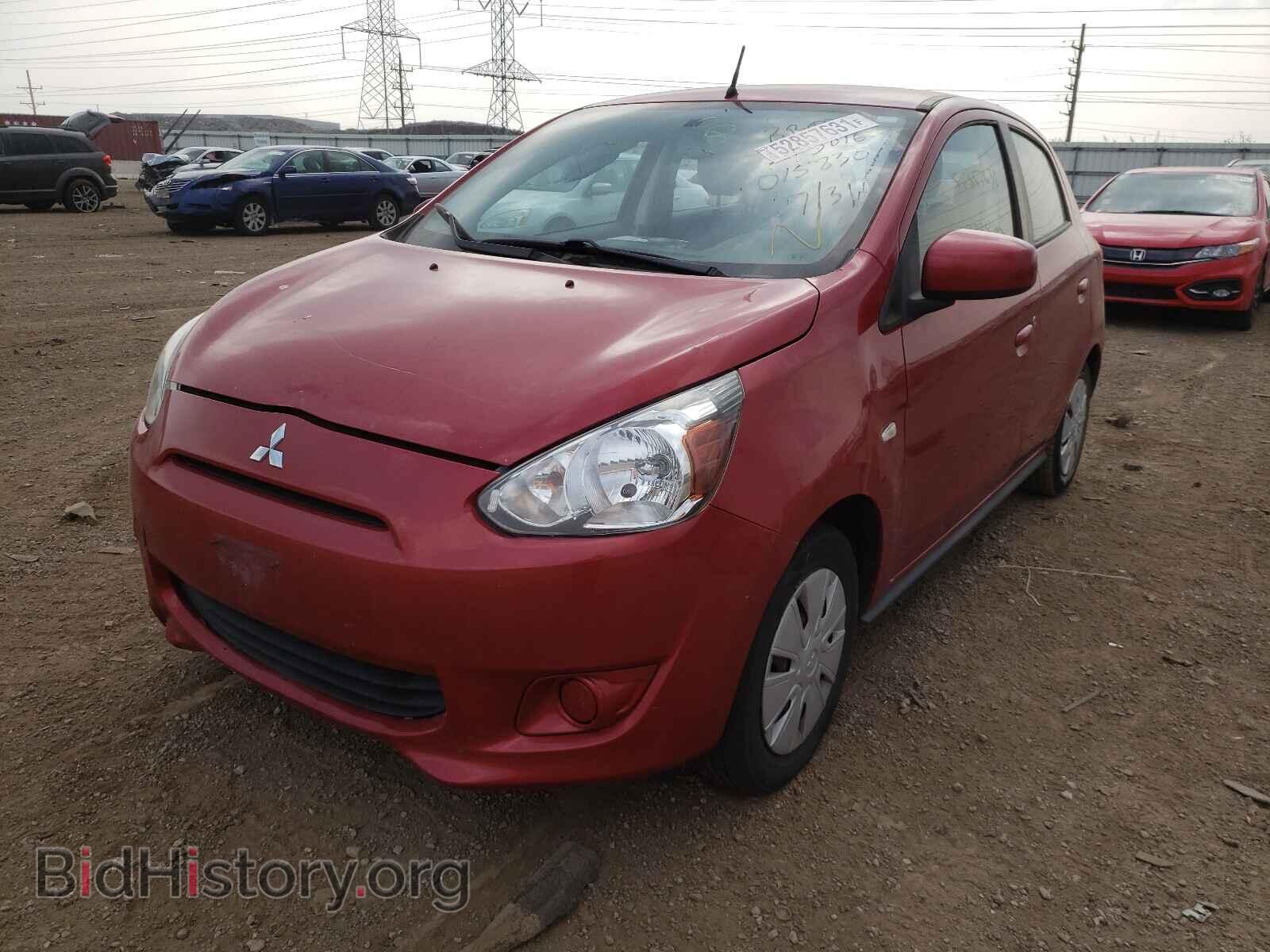 2014 MITSUBISHI MIRAGE - VIN: ML32A3HJ4EH015830 - Фото 2