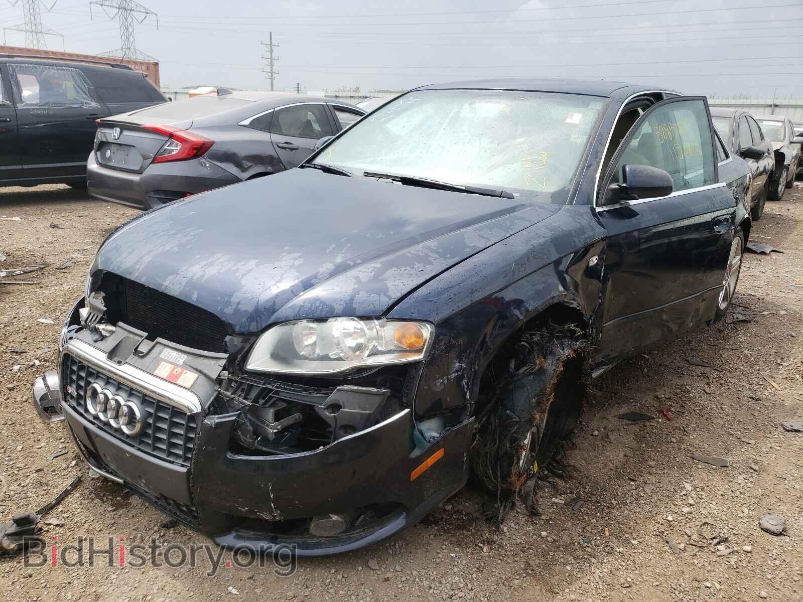 2008 AUDI A4 - VIN: WAUDF78E08A019675 - Фото 2