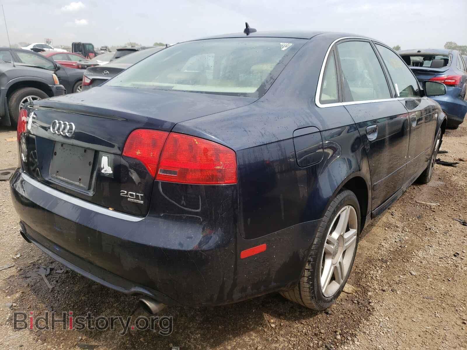 2008 AUDI A4 - VIN: WAUDF78E08A019675 - Фото 4