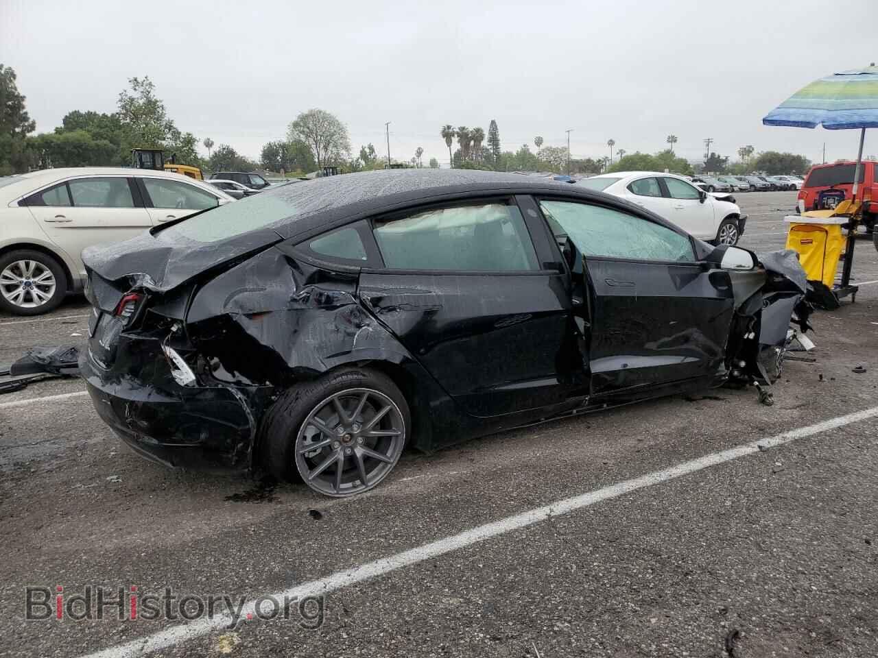2022 TESLA MODEL 3 - VIN: 5YJ3E1EB2NF119448 - Фото 3
