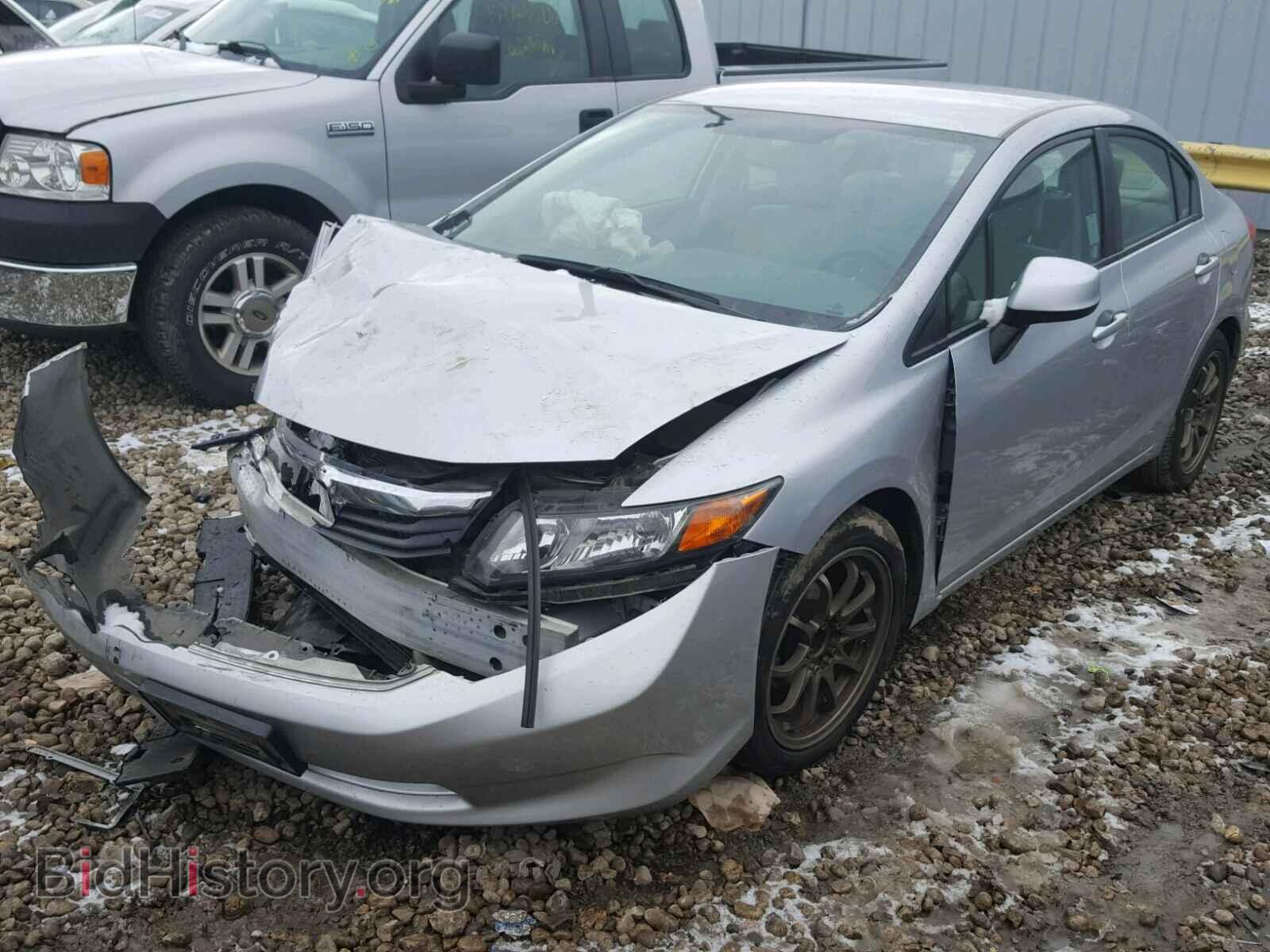 2012 HONDA CIVIC LX - VIN: 19XFB2F59CE383404 - Фото 2