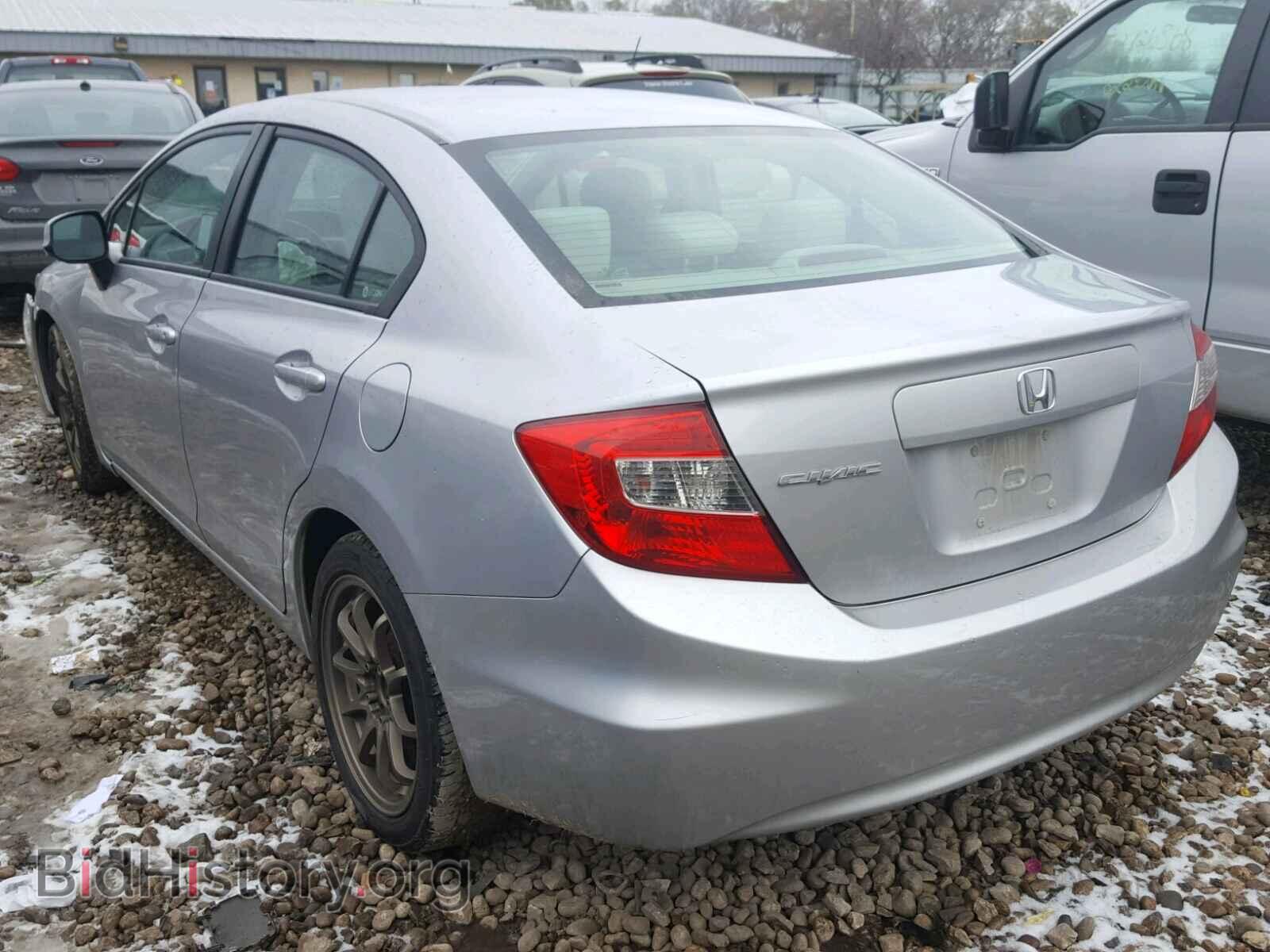 2012 HONDA CIVIC LX - VIN: 19XFB2F59CE383404 - Фото 3