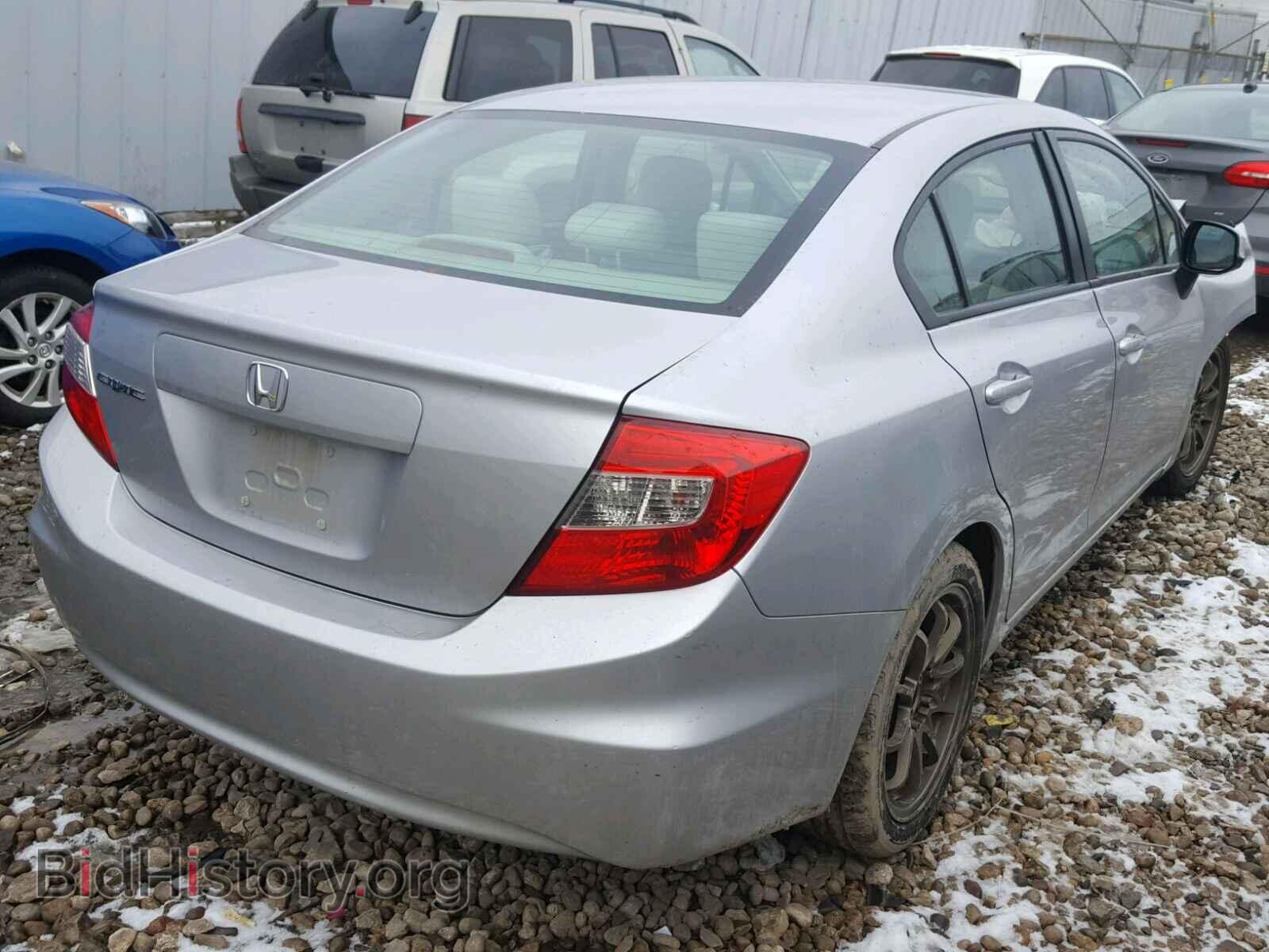2012 HONDA CIVIC LX - VIN: 19XFB2F59CE383404 - Фото 4