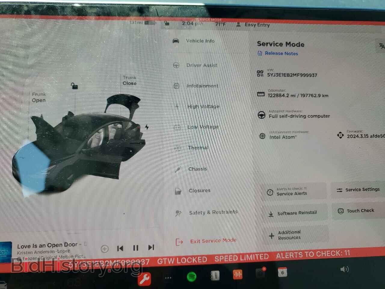 2021 TESLA MODEL 3 - VIN: 5YJ3E1EB2MF999937 - Photo 9