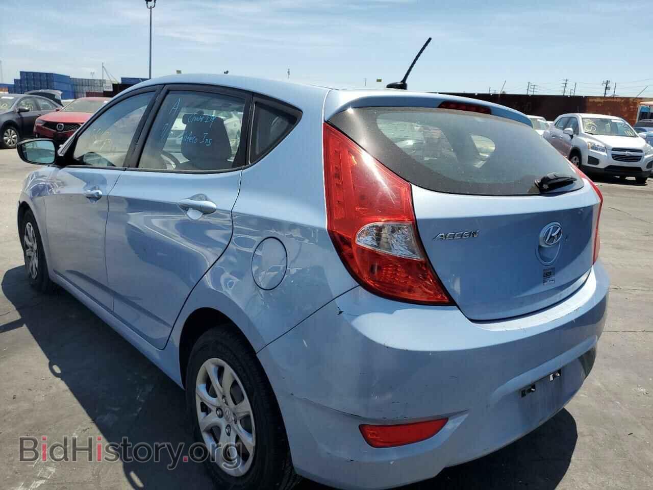 2012 HYUNDAI ACCENT - VIN: KMHCT5AEXCU030708 - Фото 3