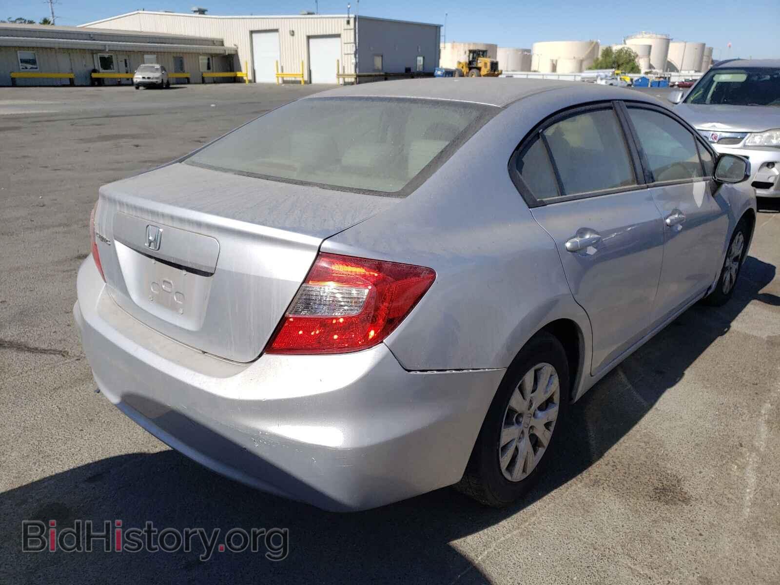 2012 HONDA CIVIC - VIN: 2HGFB2F52CH559151 - Фото 4