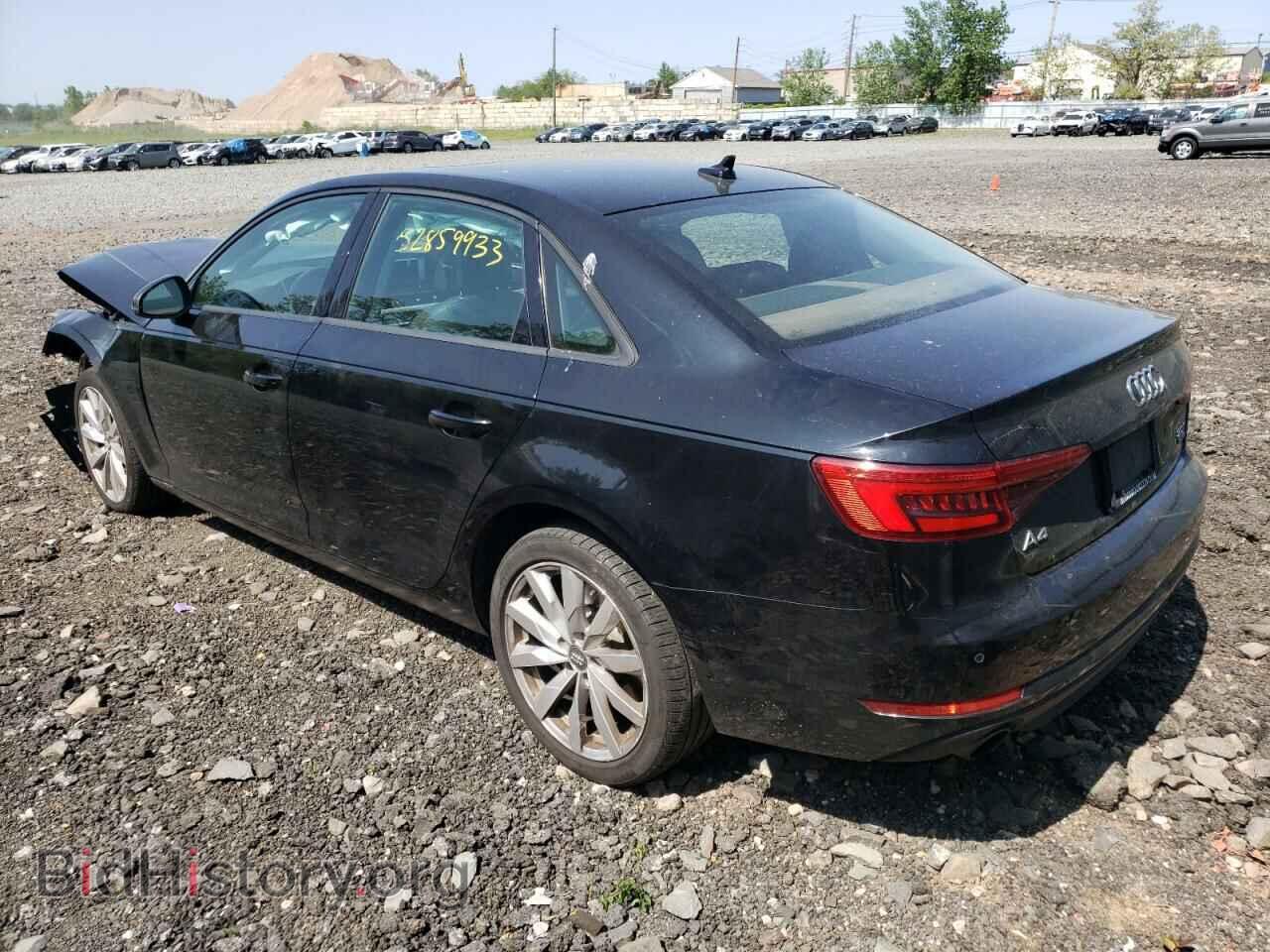 2017 AUDI A4 - VIN: WAUANAF43HN005467 - Фото 2