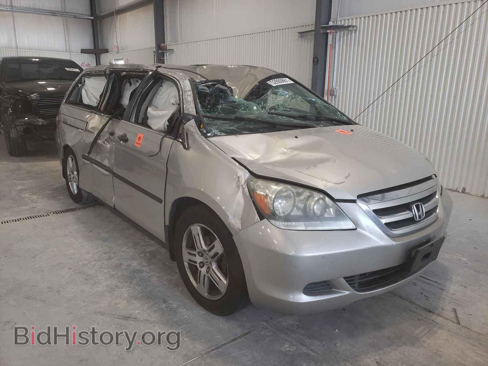 Photo 5FNRL38286B123786 - HONDA ODYSSEY 2006