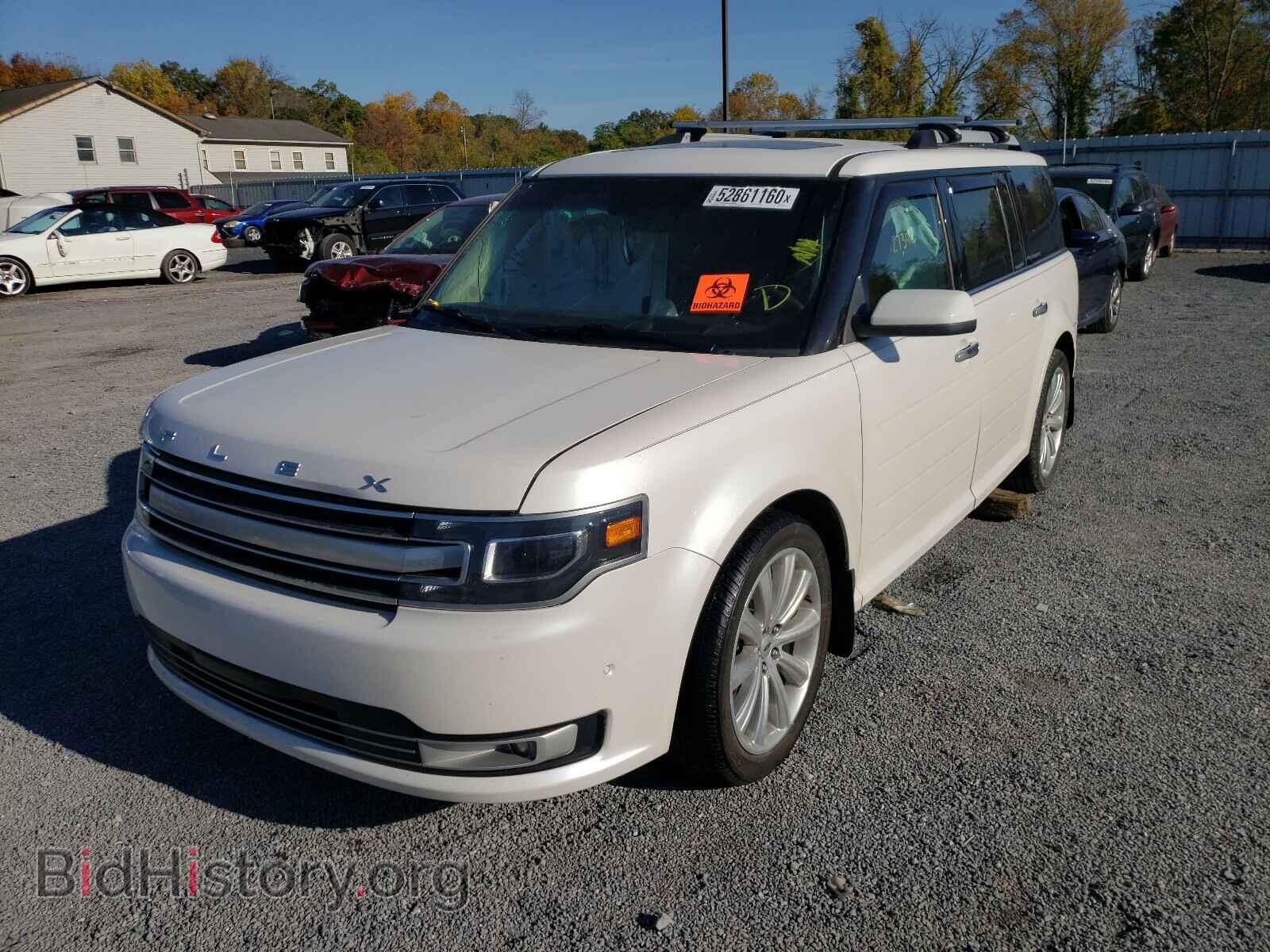 2018 FORD FLEX - VIN: 2FMHK6DT7JBA17829 - Фото 2