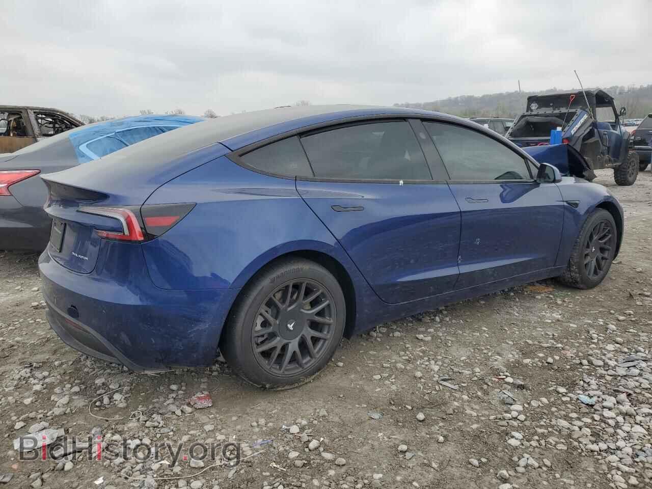 2024 TESLA MODEL 3 - VIN: 5YJ3E1EB8RF790368 - Фото 3