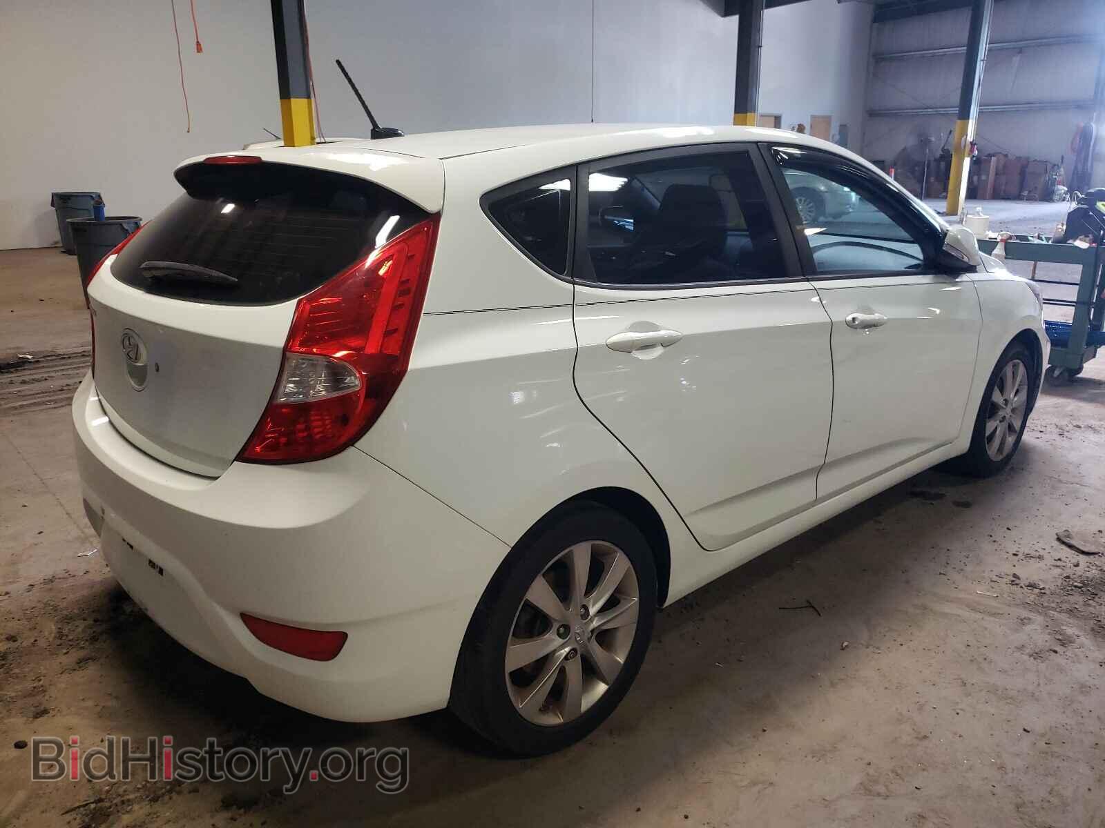 2013 HYUNDAI ACCENT - VIN: KMHCU5AE4DU074234 - Фото 4