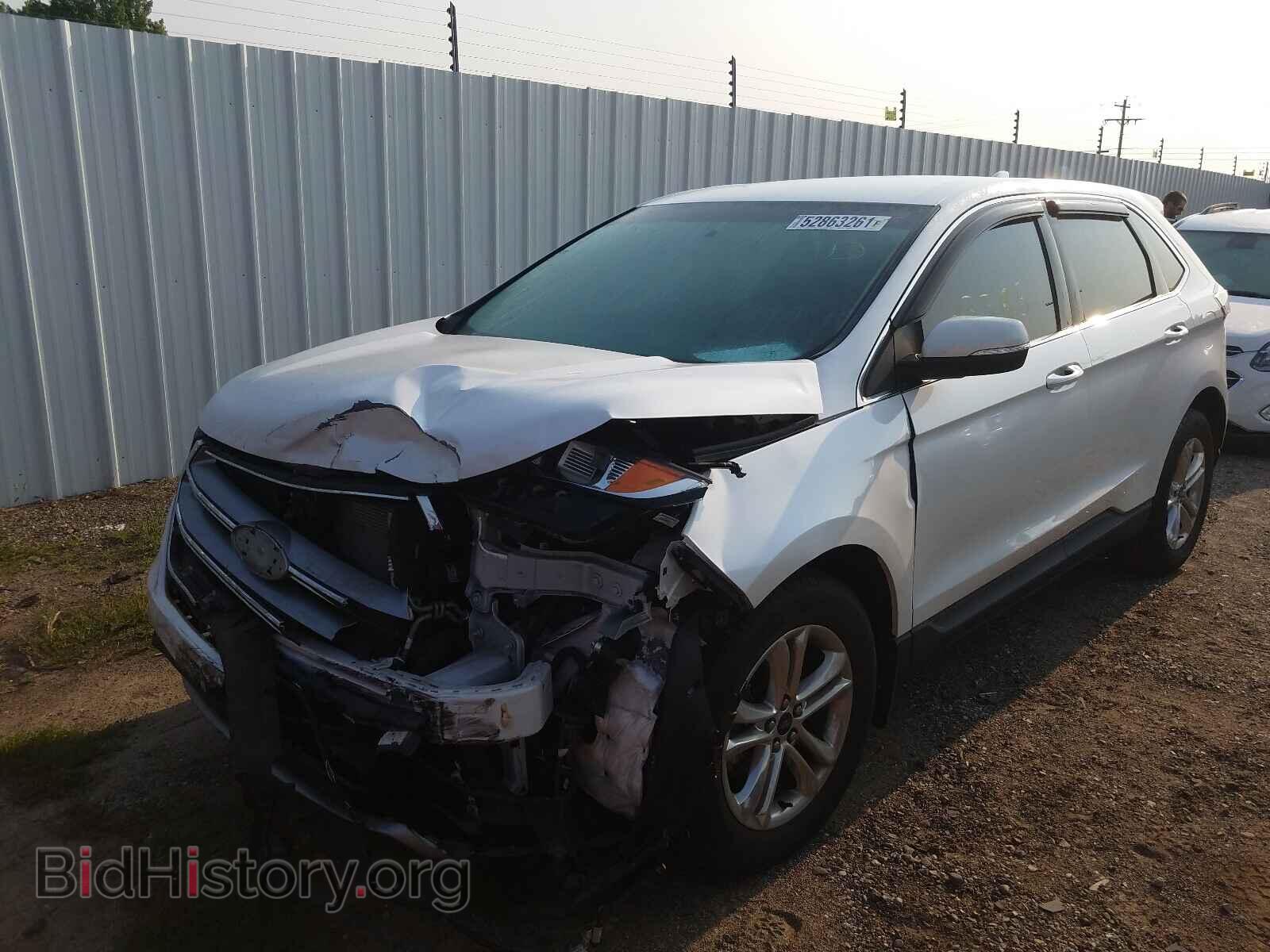 2015 FORD EDGE - VIN: 2FMTK3J96FBB07837 - Фото 2