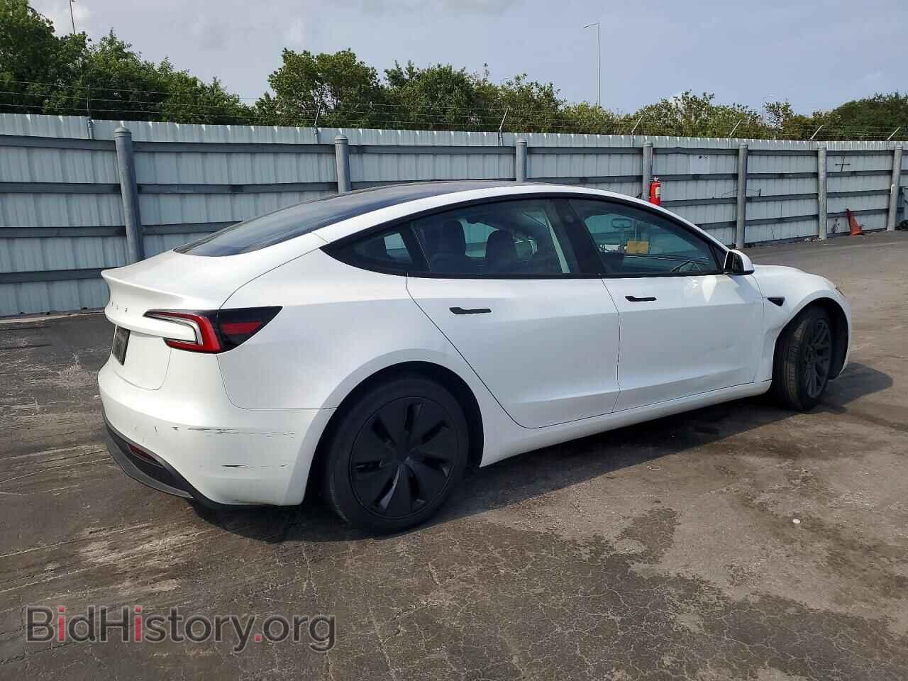 2024 TESLA MODEL 3 - VIN: 5YJ3E1EA5RF749672 - Photo 3
