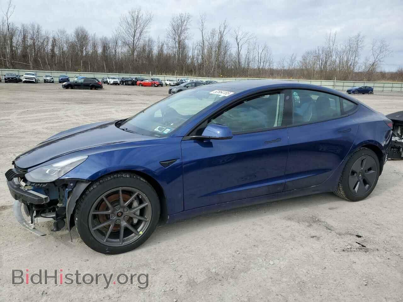 Photo 5YJ3E1EB7MF853288 - TESLA MODEL 3 2021