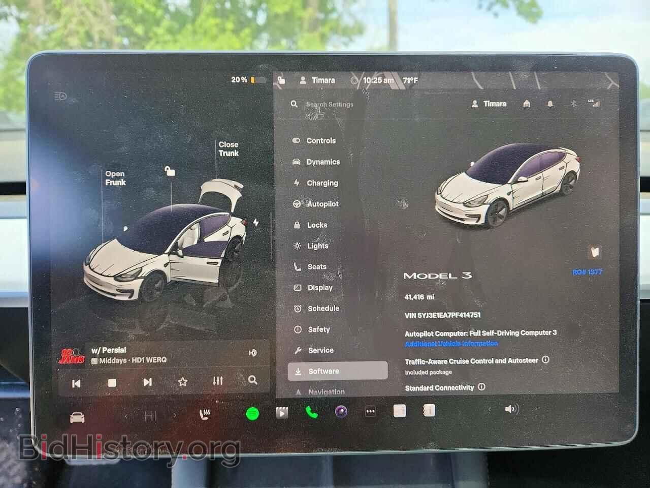 2023 TESLA MODEL 3 - VIN: 5YJ3E1EA7PF414751 - Фото 9