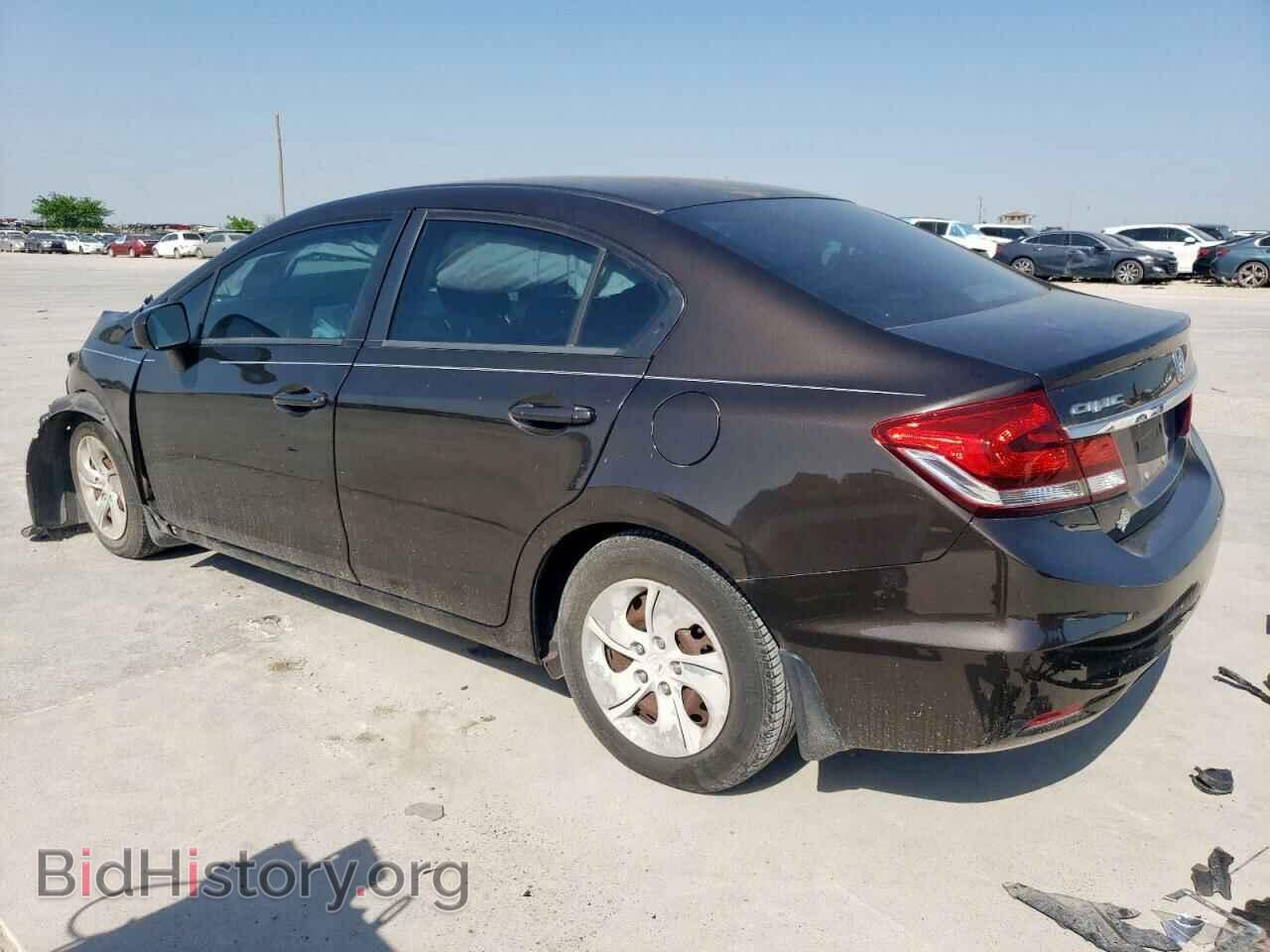 2014 HONDA CIVIC - VIN: 2HGFB2F50EH522196 - Фото 2