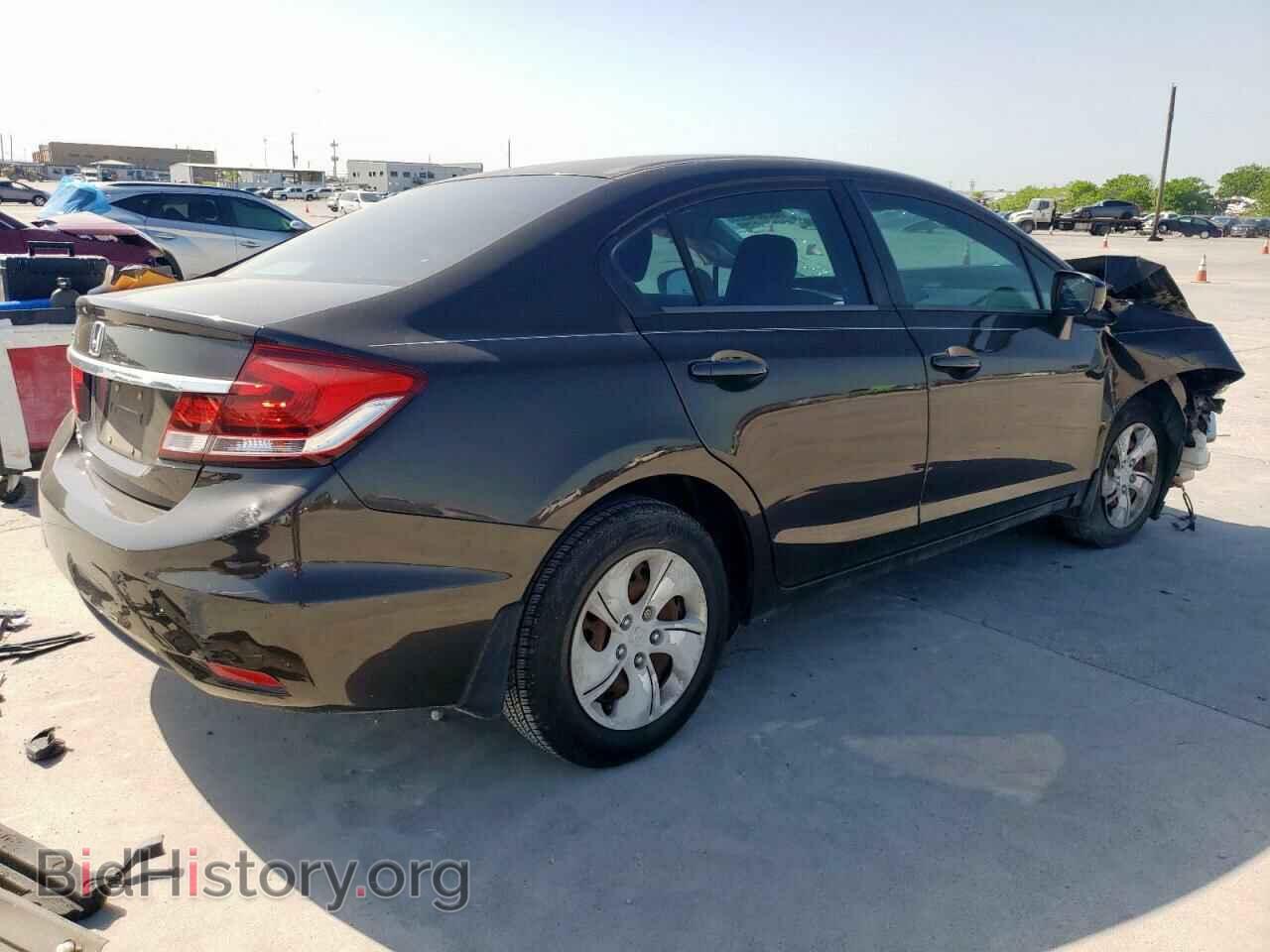 2014 HONDA CIVIC - VIN: 2HGFB2F50EH522196 - Фото 3