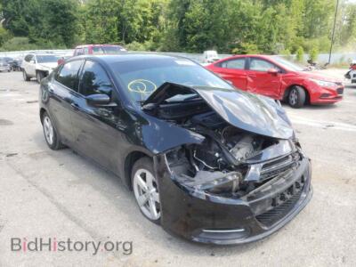 2015 Dodge DART Dart SXT, black — VIN 1C3CDFBB6FD300635, Copart