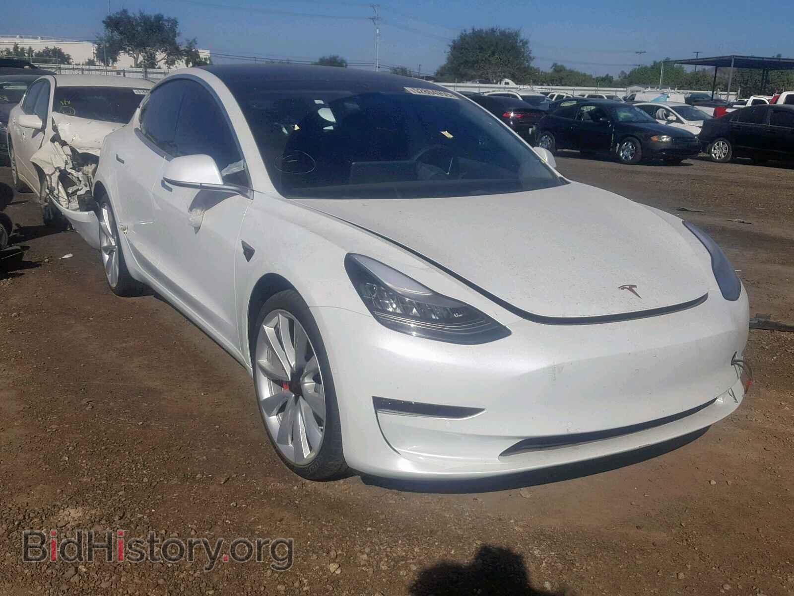 Photo 5YJ3E1EB2KF393146 - TESLA MODEL 3 2019