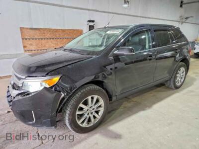 2013 Ford EDGE SEL, black — VIN 2FMDK4JC1DBE17896, Copart