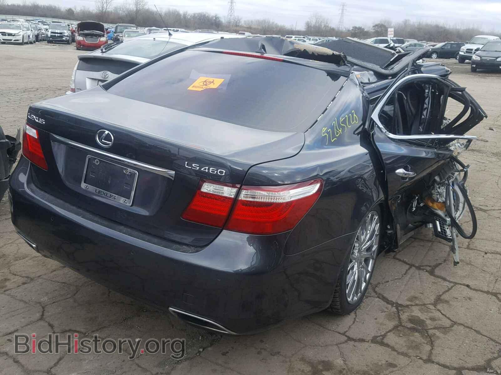 2007 LEXUS LS460 - VIN: JTHBL46F875007941 - Фото 4