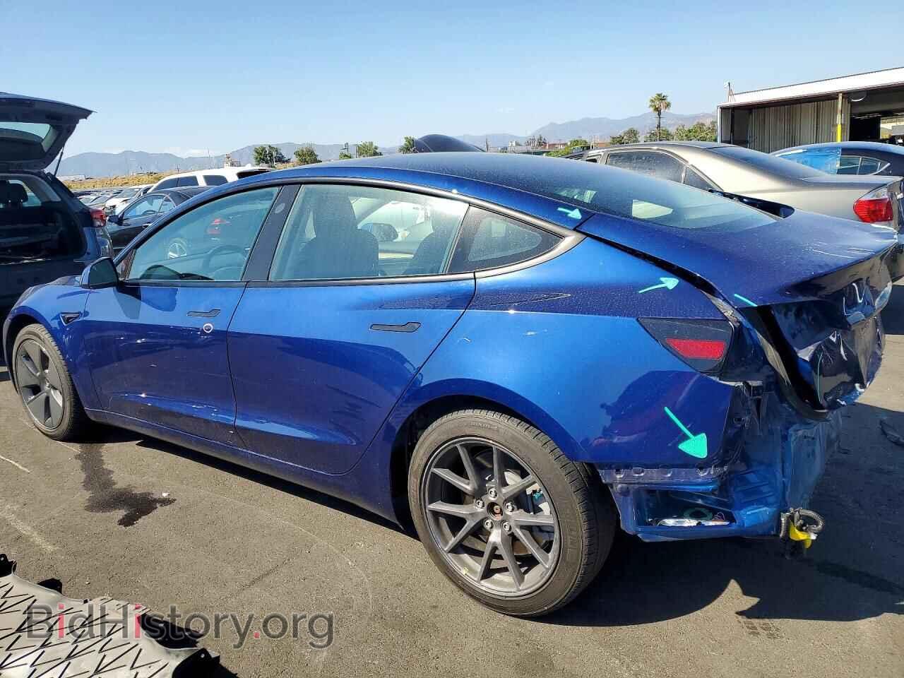 2021 TESLA MODEL 3 - VIN: 5YJ3E1EA8MF002625 - Фото 2