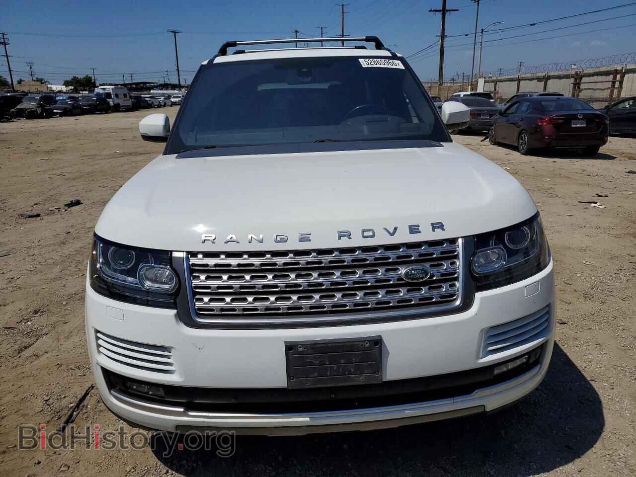 2016 LAND ROVER RANGEROVER - VIN: SALGS2EFXGA251879 - Фото 5